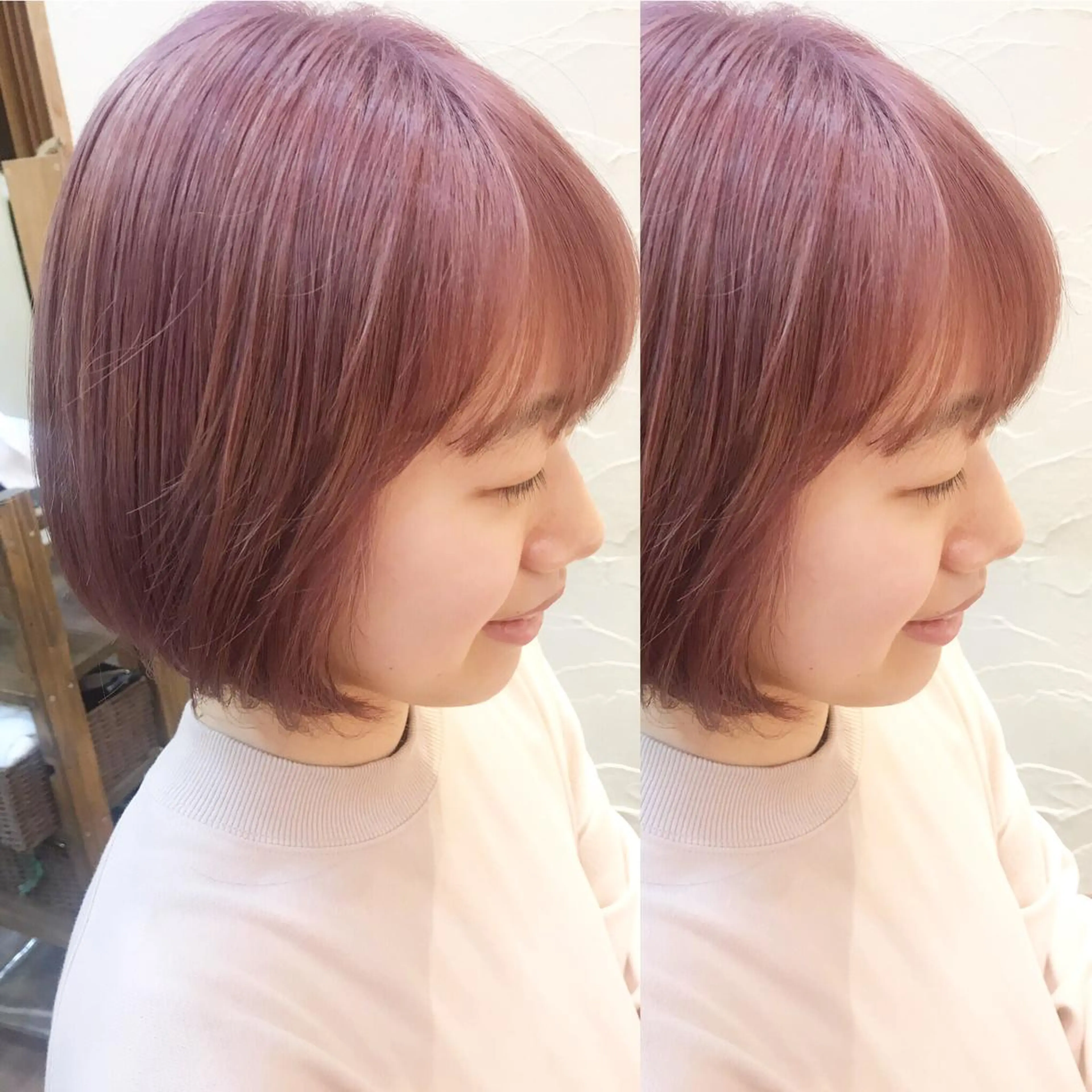 ショート カラー 鎌田 祥江のヘアスタイル