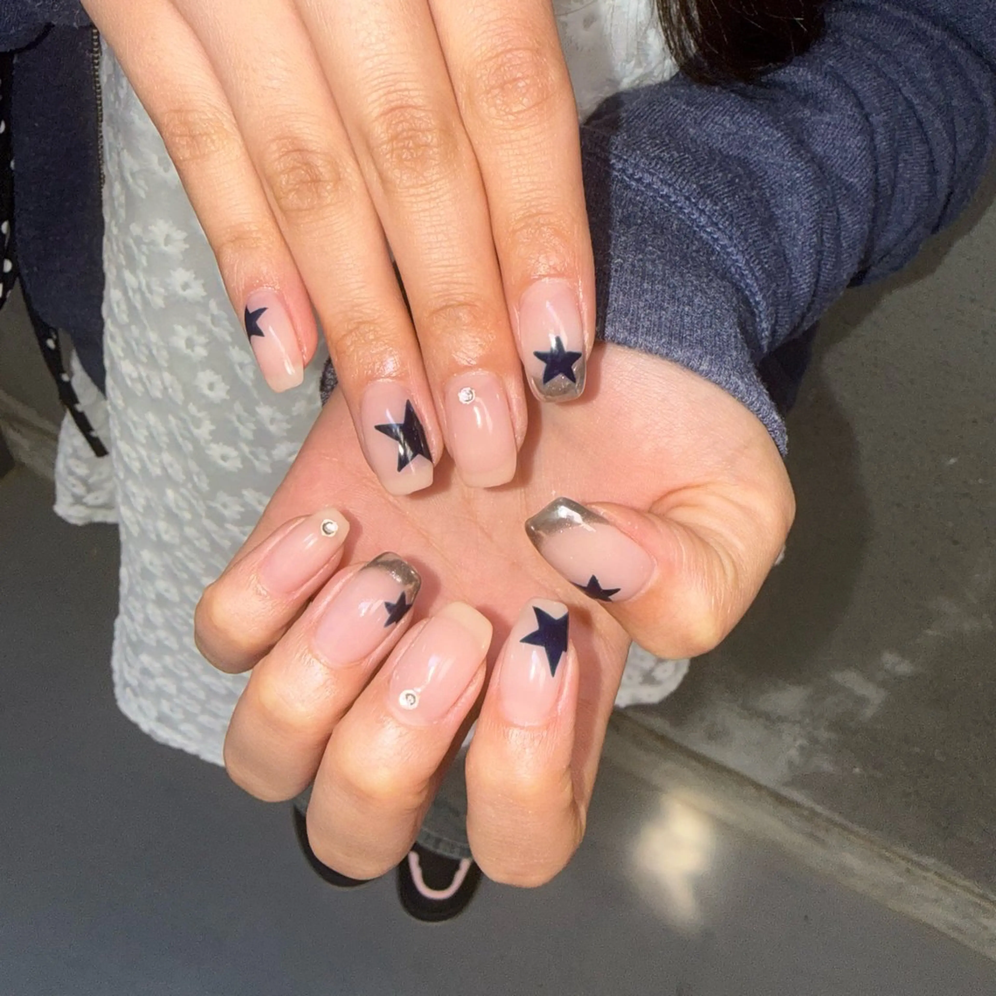 ネイル ハンドネイル IROHA NAIL ユウヒのネイルデザイン