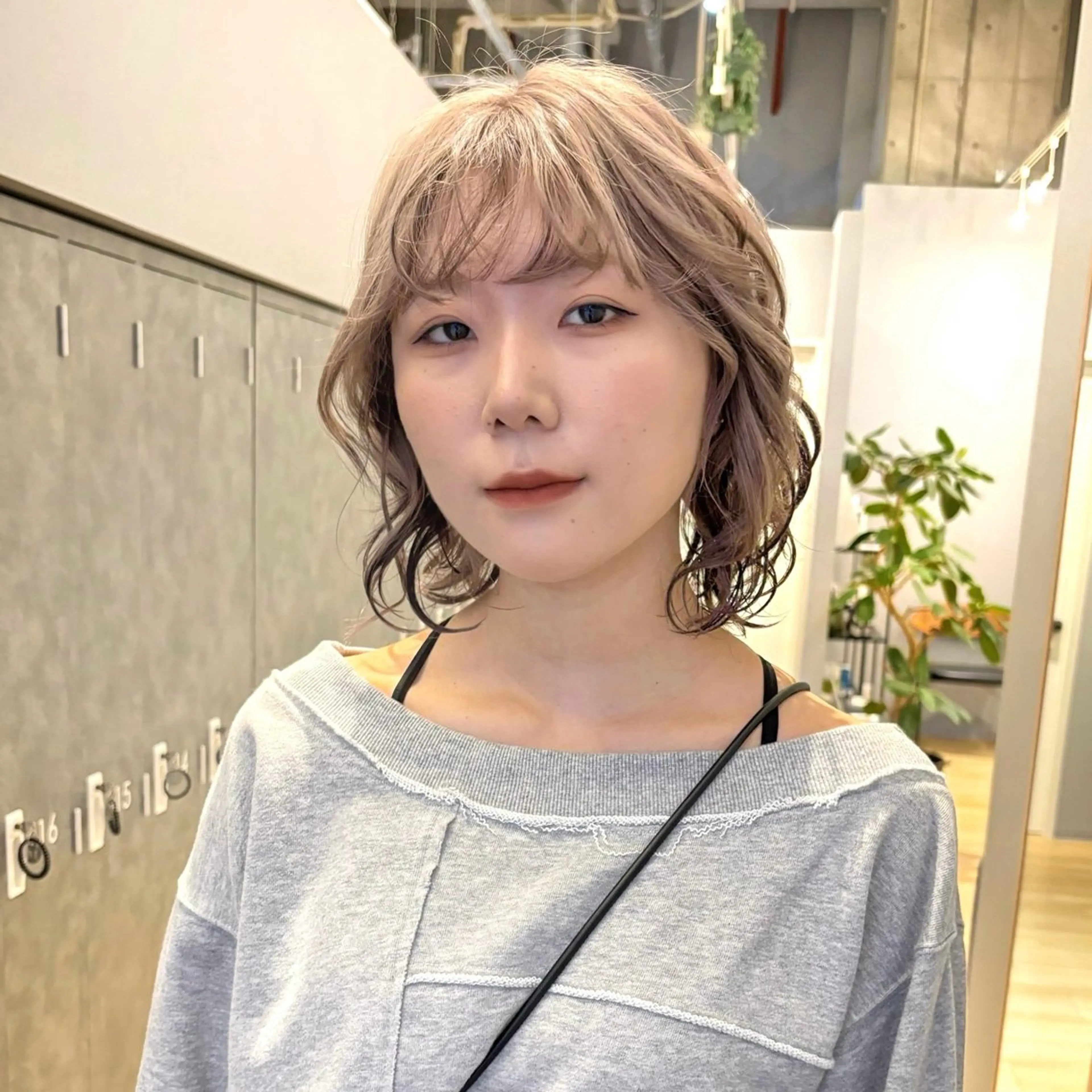 ミディアム 木村 泰晟のヘアスタイル
