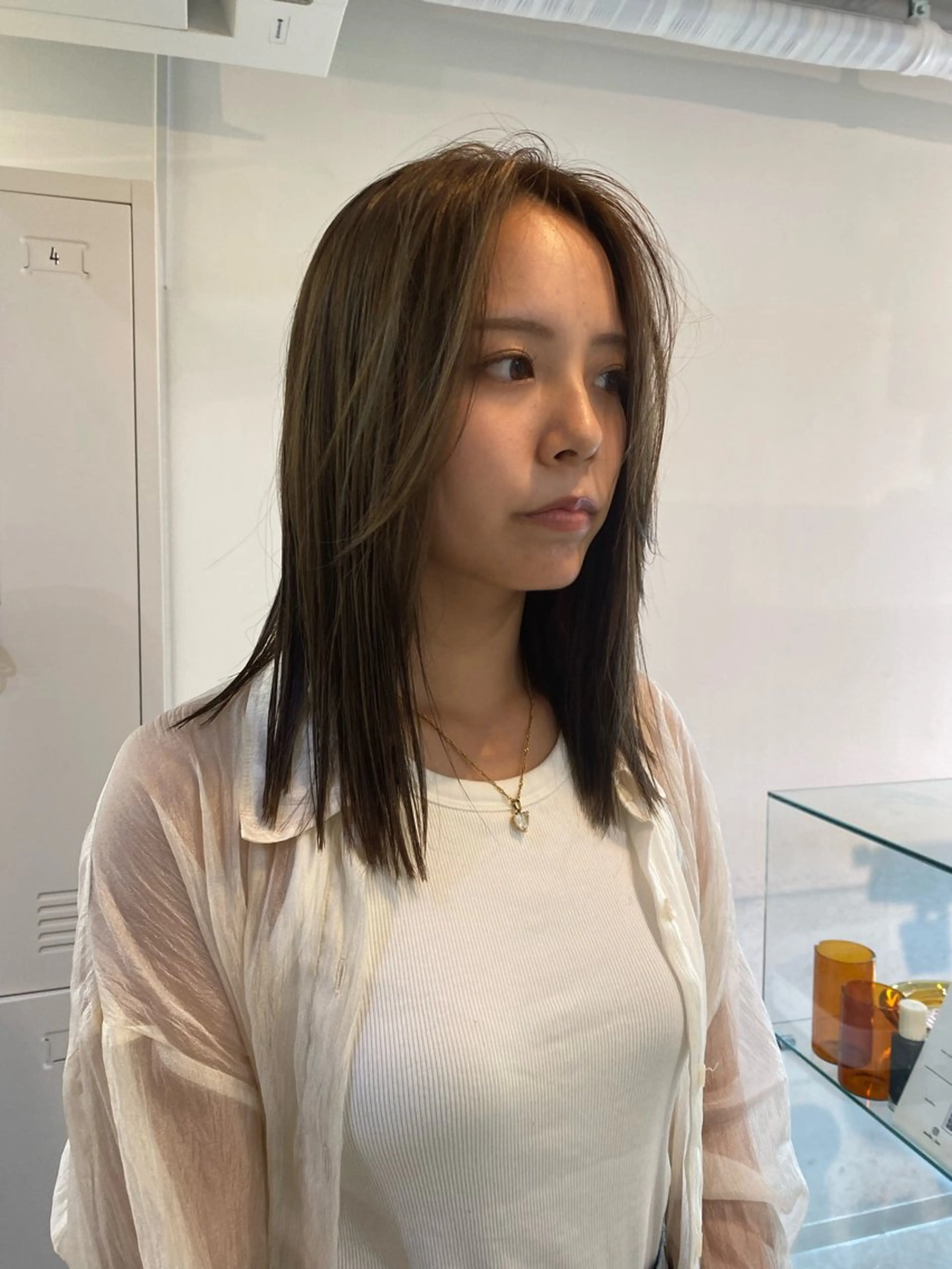 ミディアム カラー iroha/ n.w.h🎀のヘアスタイル