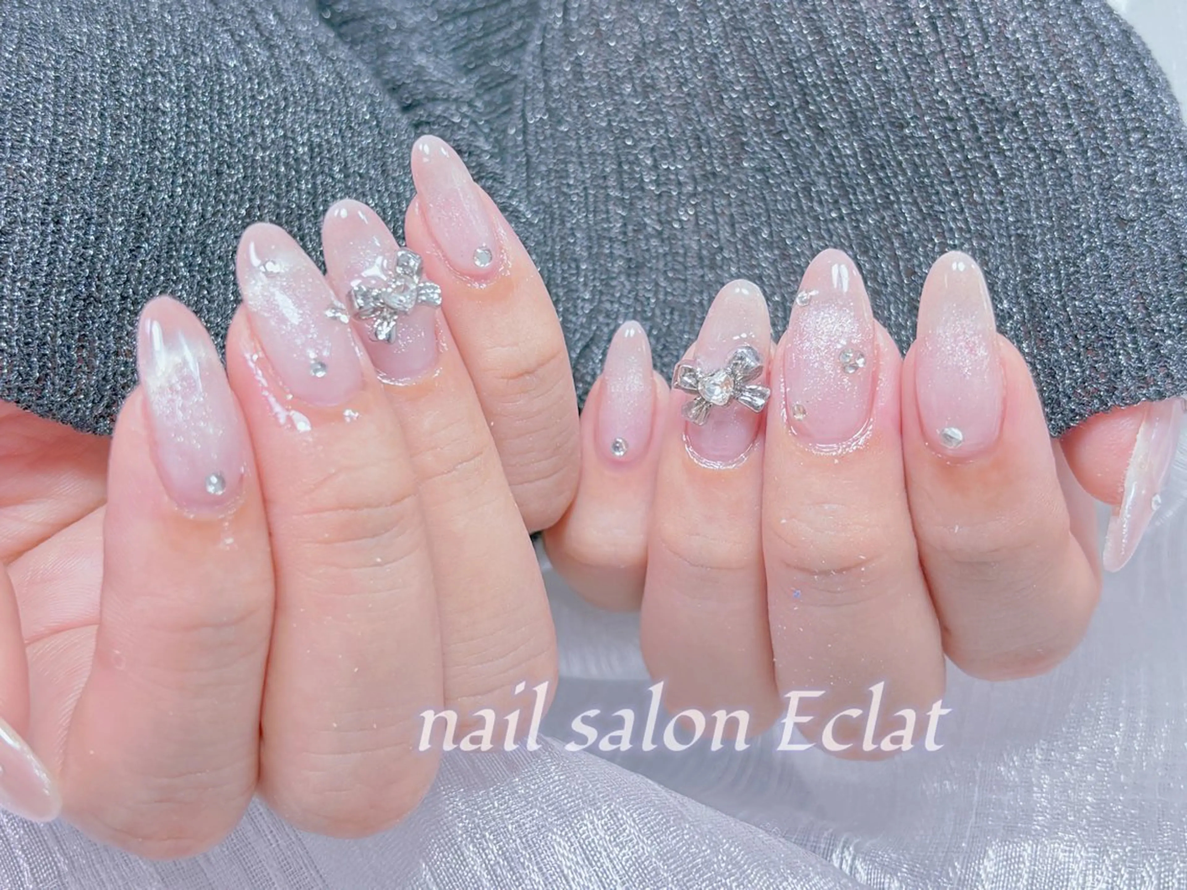 ネイル ハンドネイル ネイルサロンエクラ 🫧Shizukaのネイルデザイン