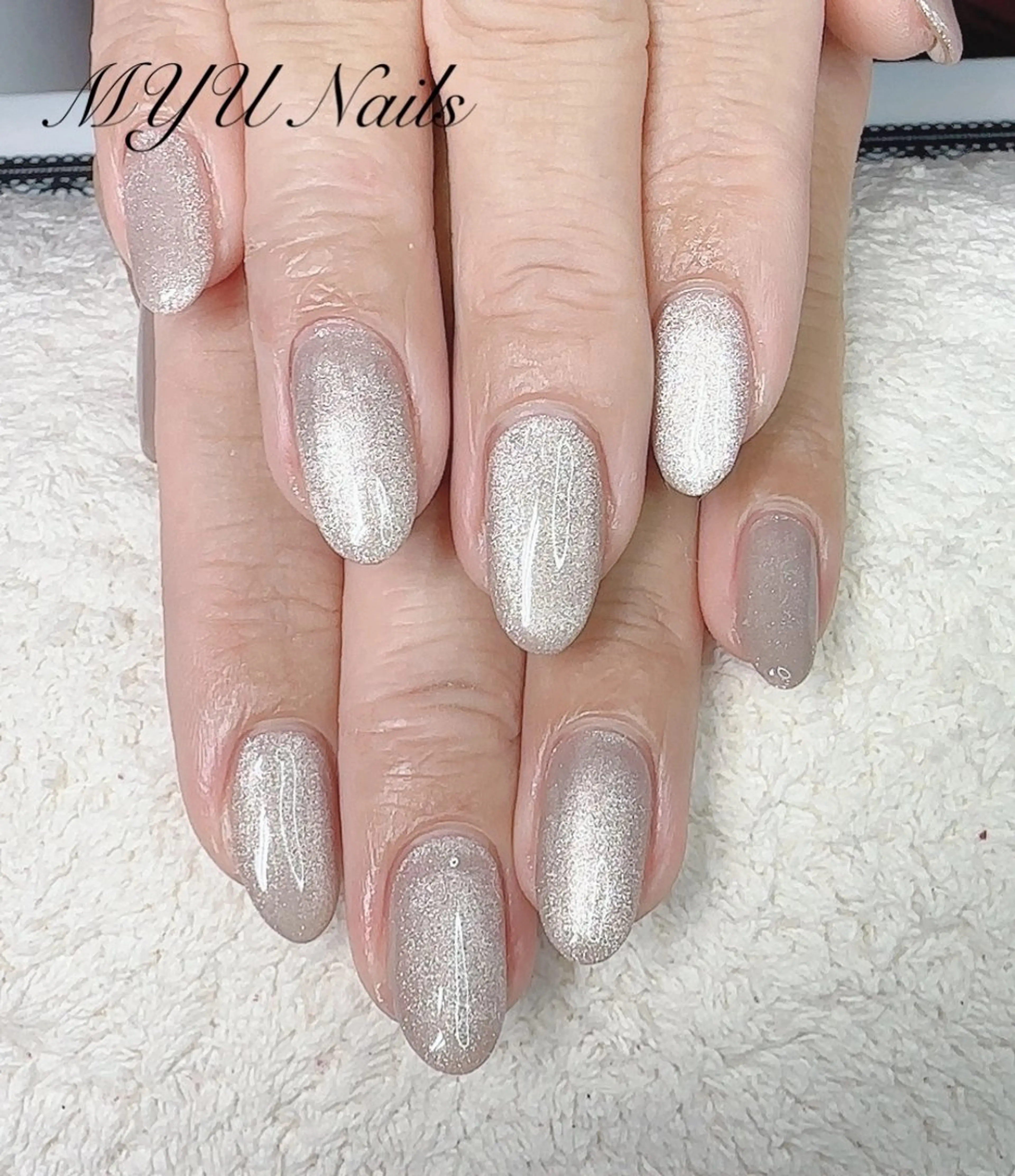ネイル ハンドネイル ニュアンスネイル🌈 MYU Nailsのネイルデザイン