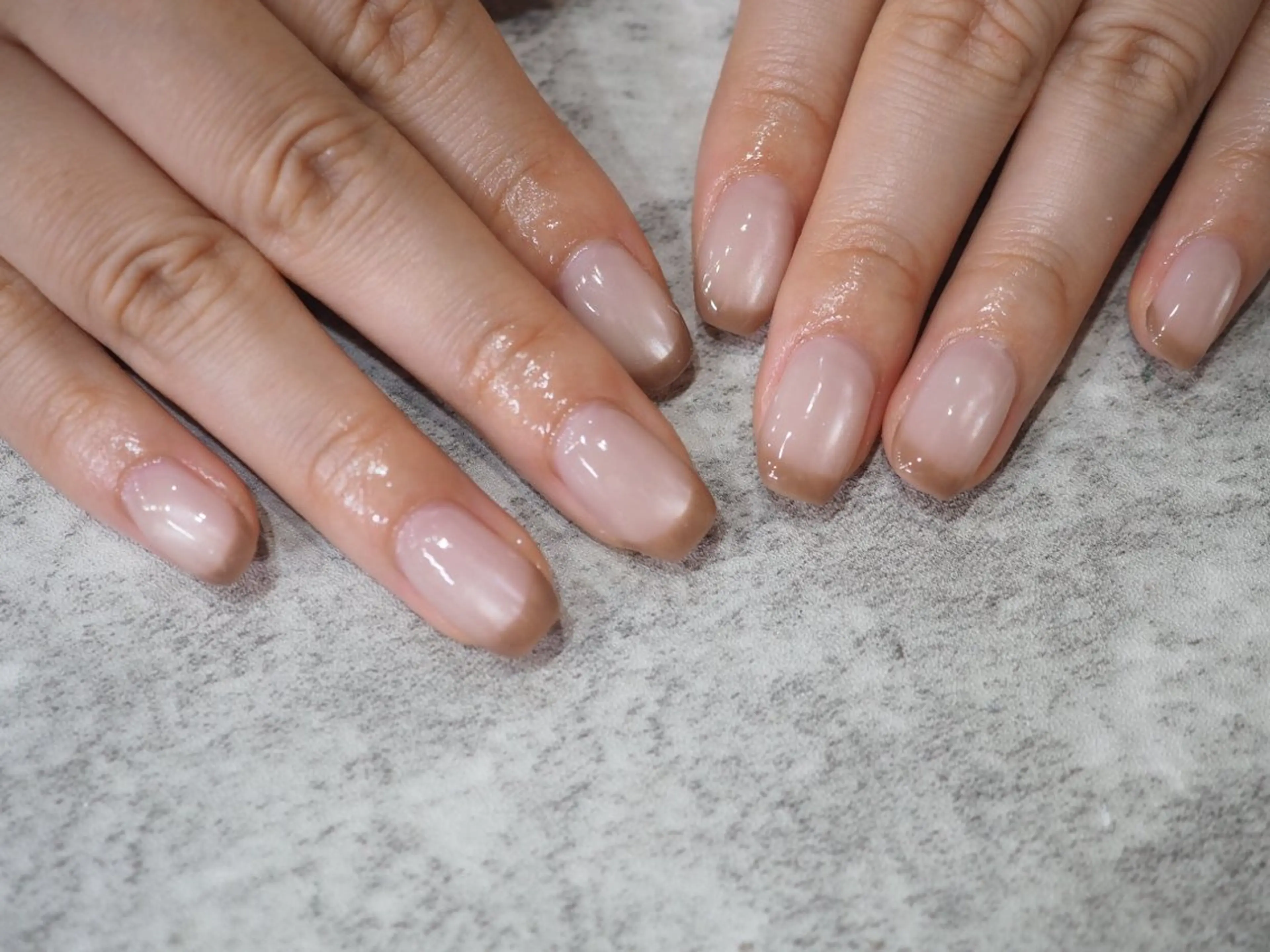 ネイル フレンチネイル glaNje shioriのネイルデザイン