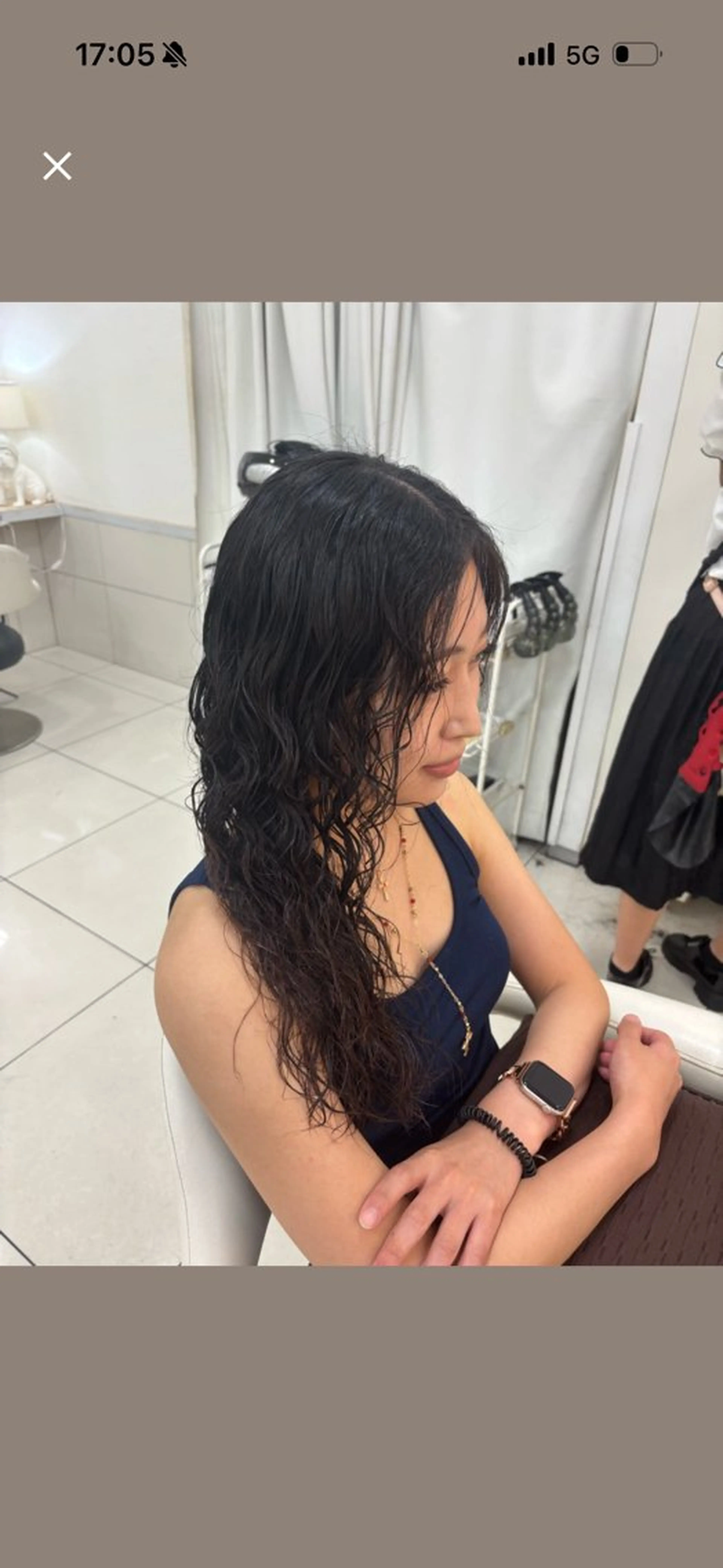 ロング パーマ 🫧髪質改善カラー ハセベ🫧のヘアスタイル