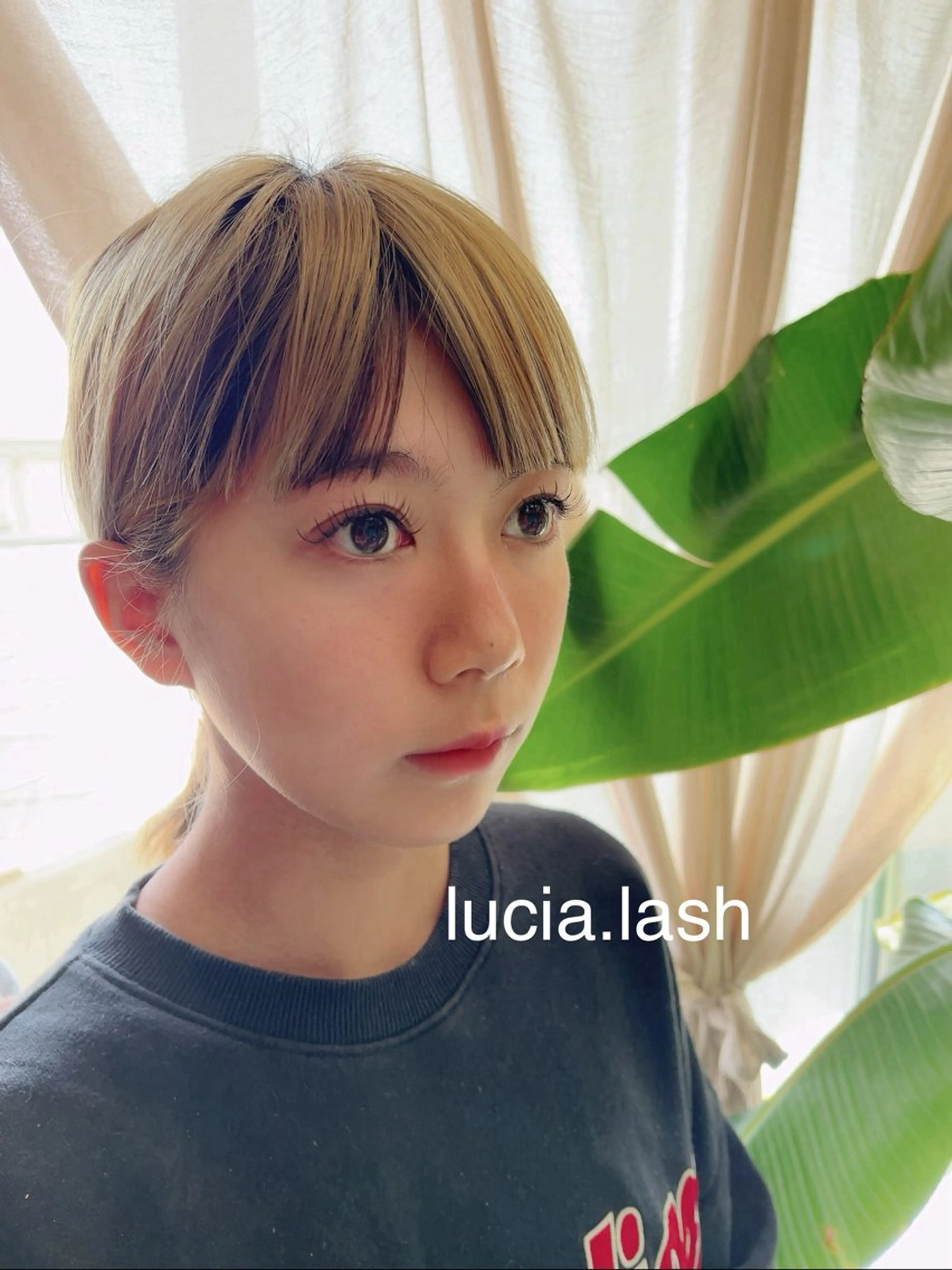 マツエク・マツパ 束感まつ毛 フラットラッシュ マツエク Lucia 小川のマツエク・マツパデザイン