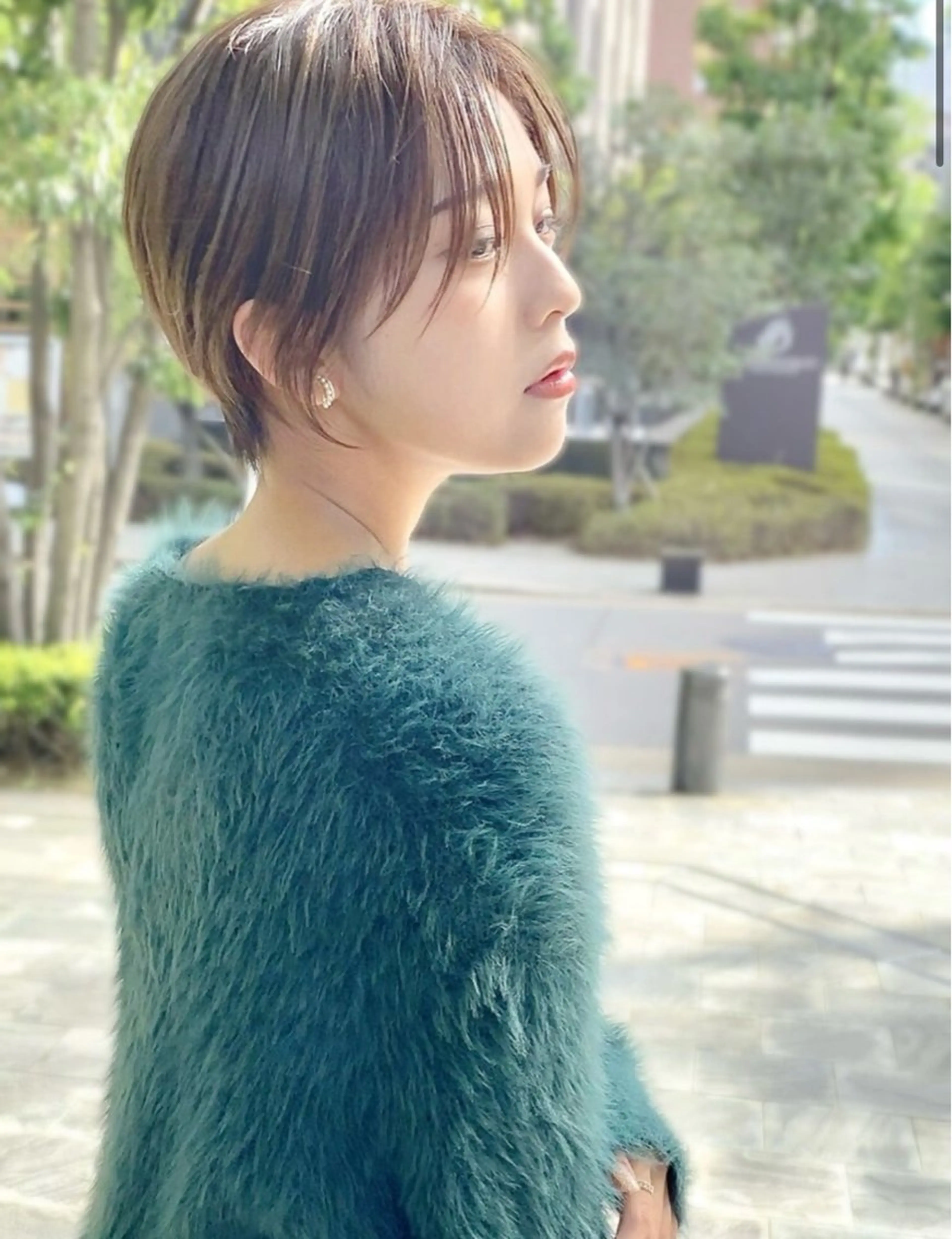 ショート カットモデル 天王寺🤍haruのヘアスタイル