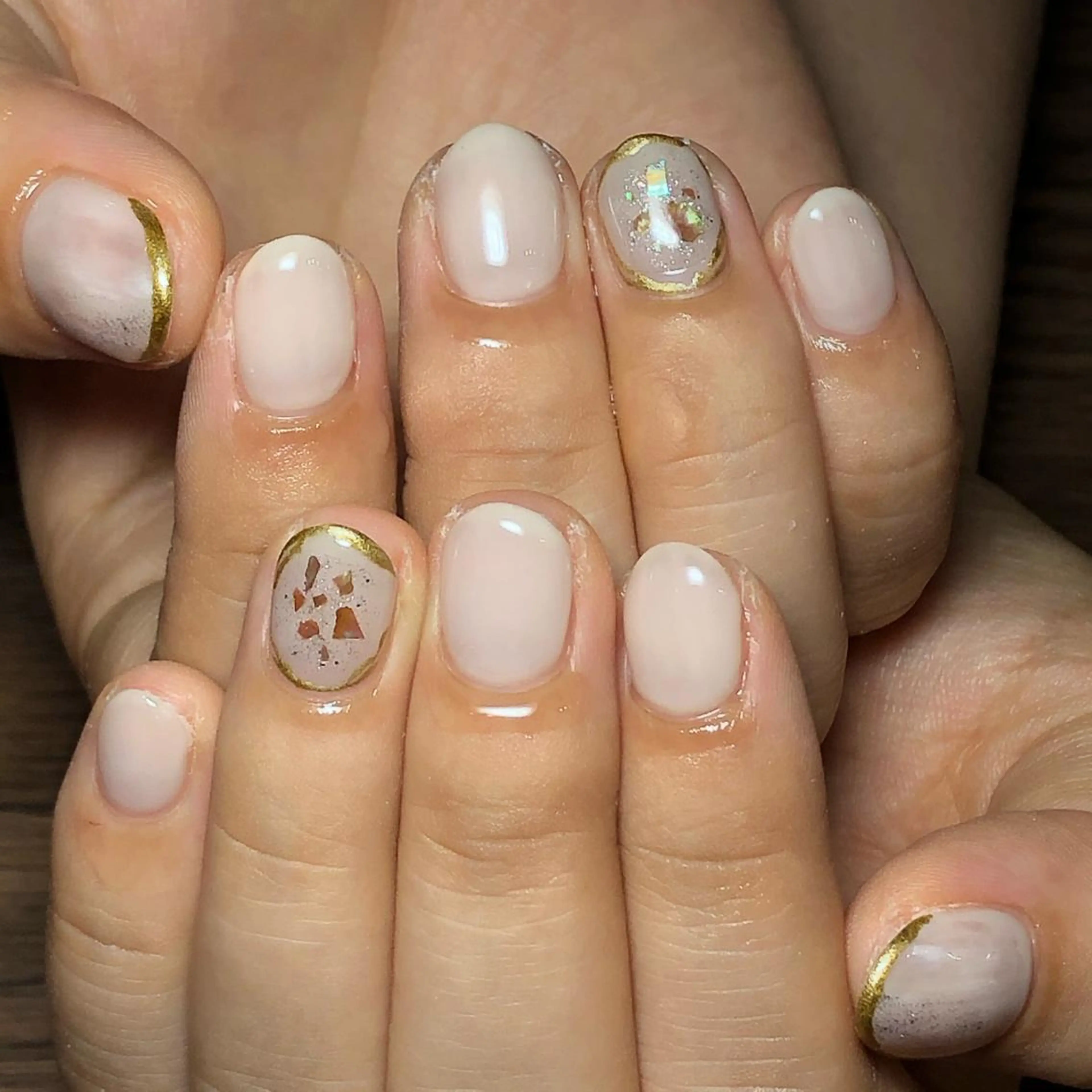 ショート ネイル Iwasaki Maiのマツエク・マツパデザイン