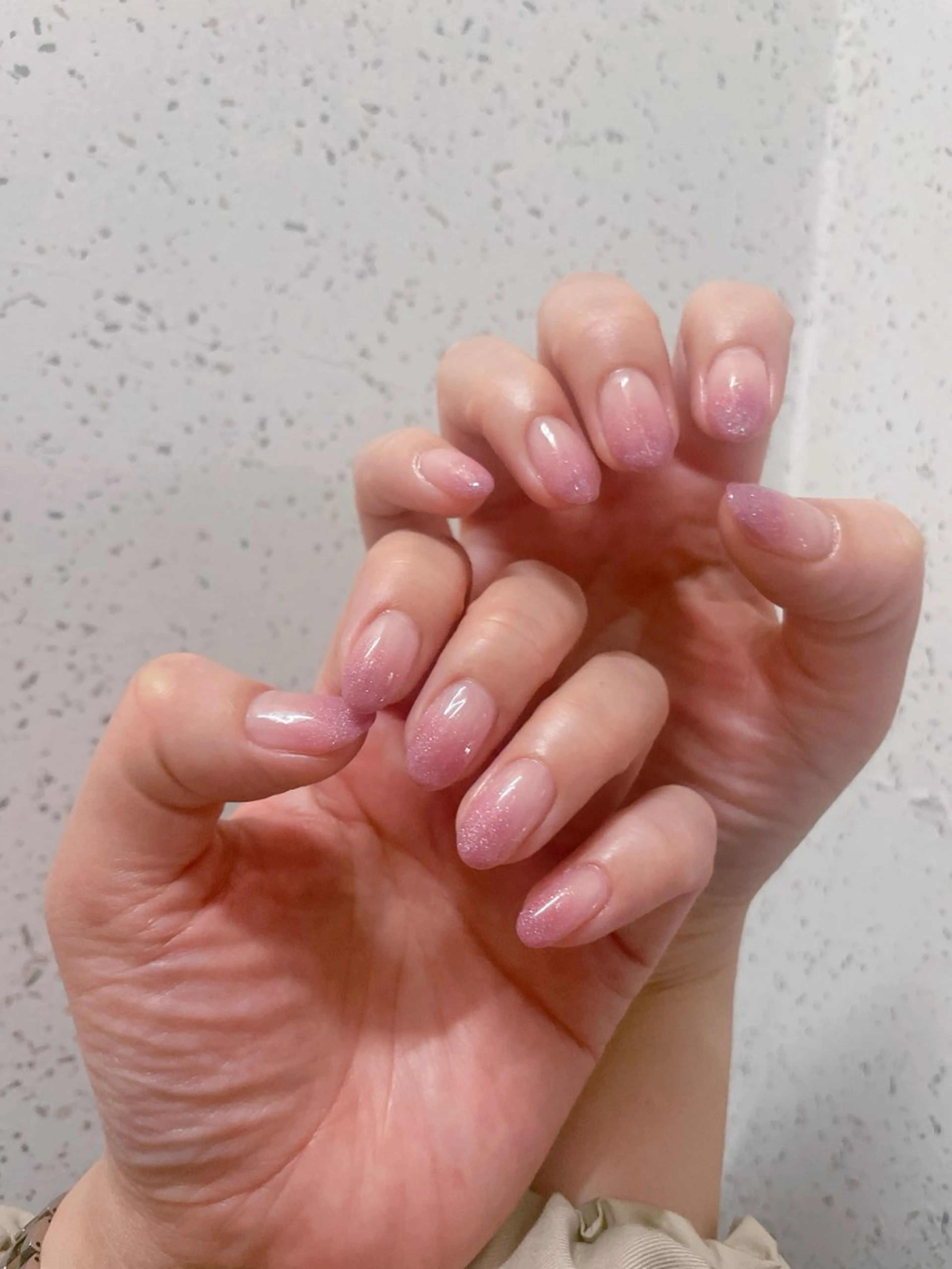 ネイル グラデーション ラメ(グリッター) ラメグラデーション ゆ か_Nails💫のネイルデザイン