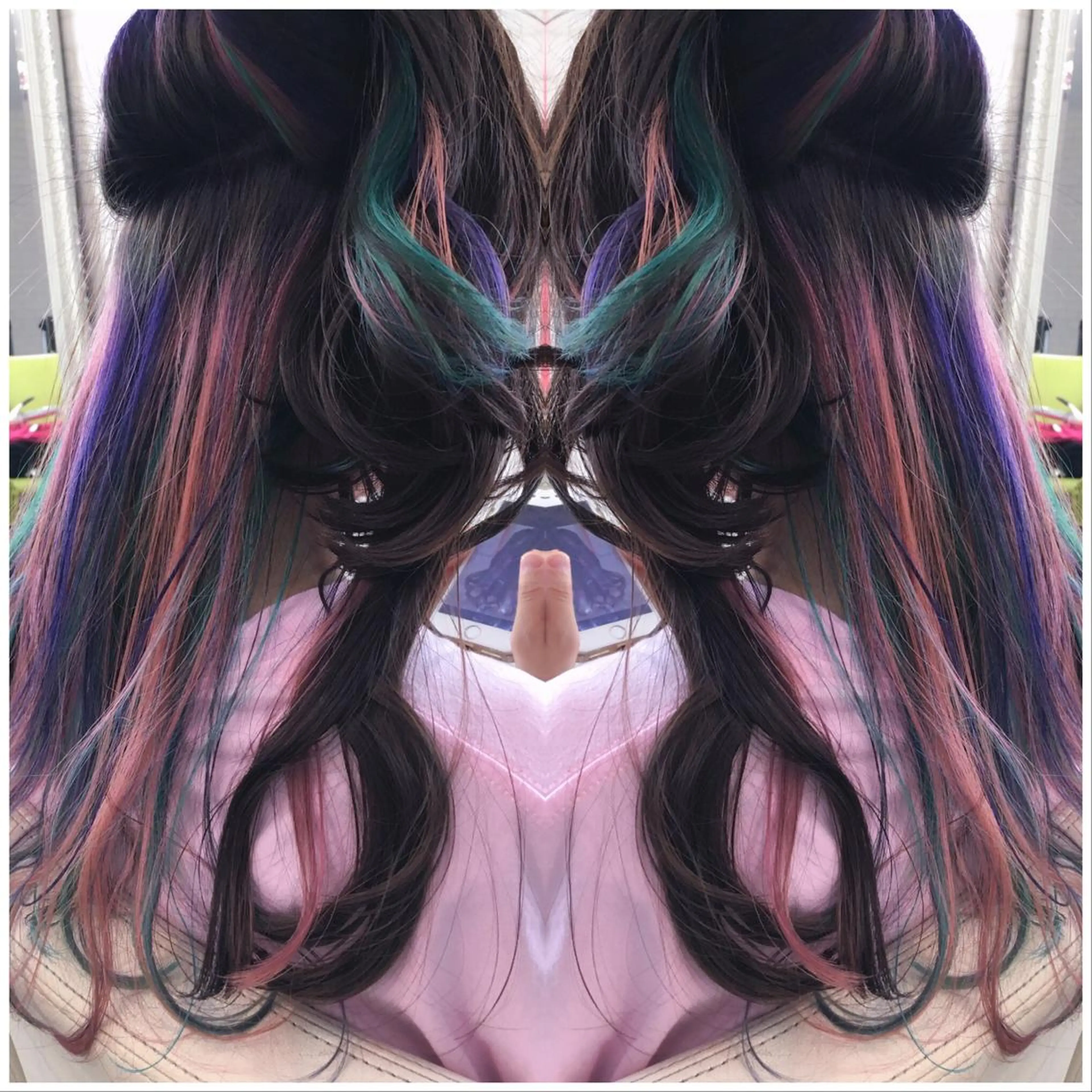 ロング カラー ヘアアレンジ Kimura Shinyaのヘアスタイル