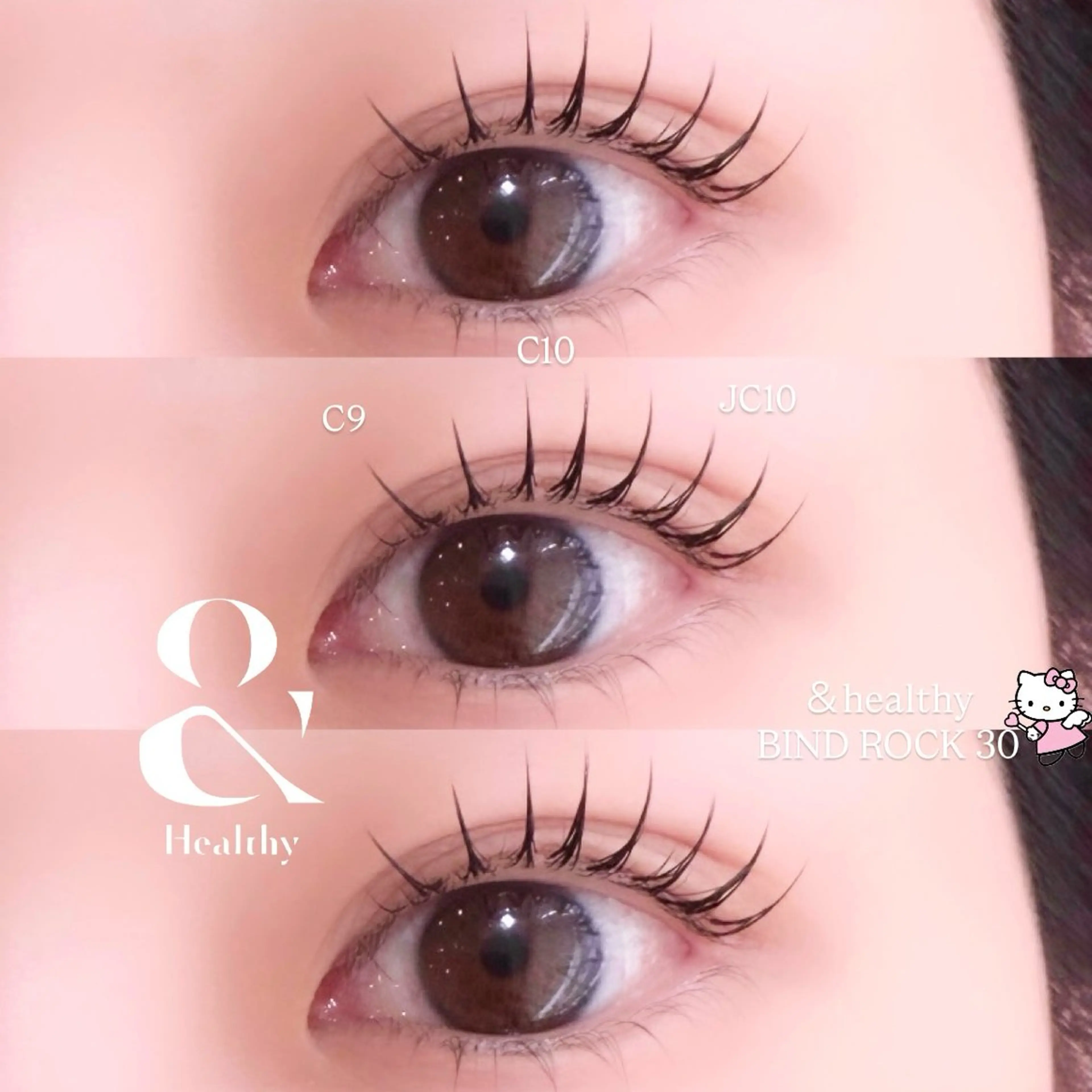 マツエク・マツパ バインドロック マツエク 千島 里歩のマツエク・マツパデザイン