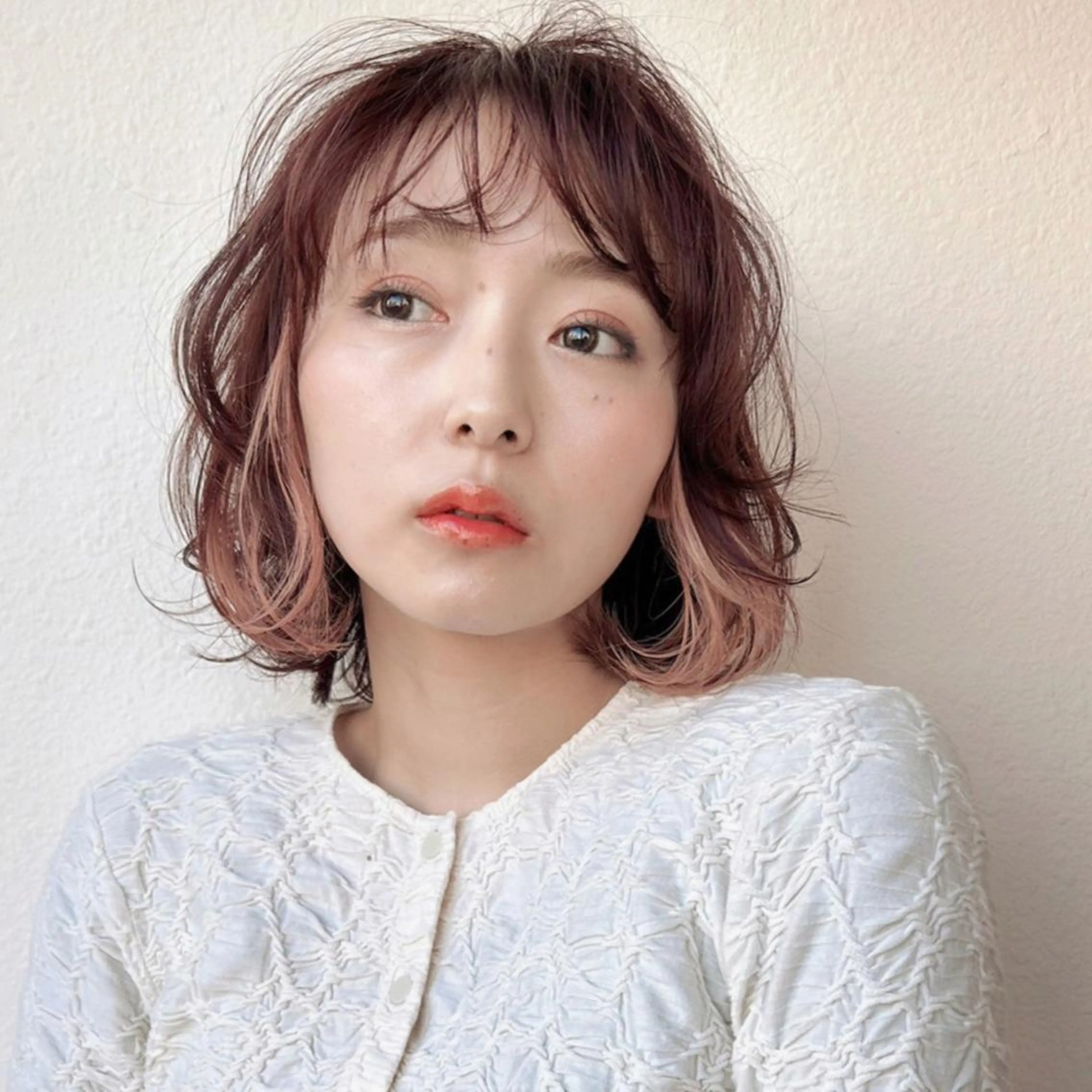 カット+💓インナーカラー or ハイライト💓+ 全体カラー+選べるトリートメントの写真