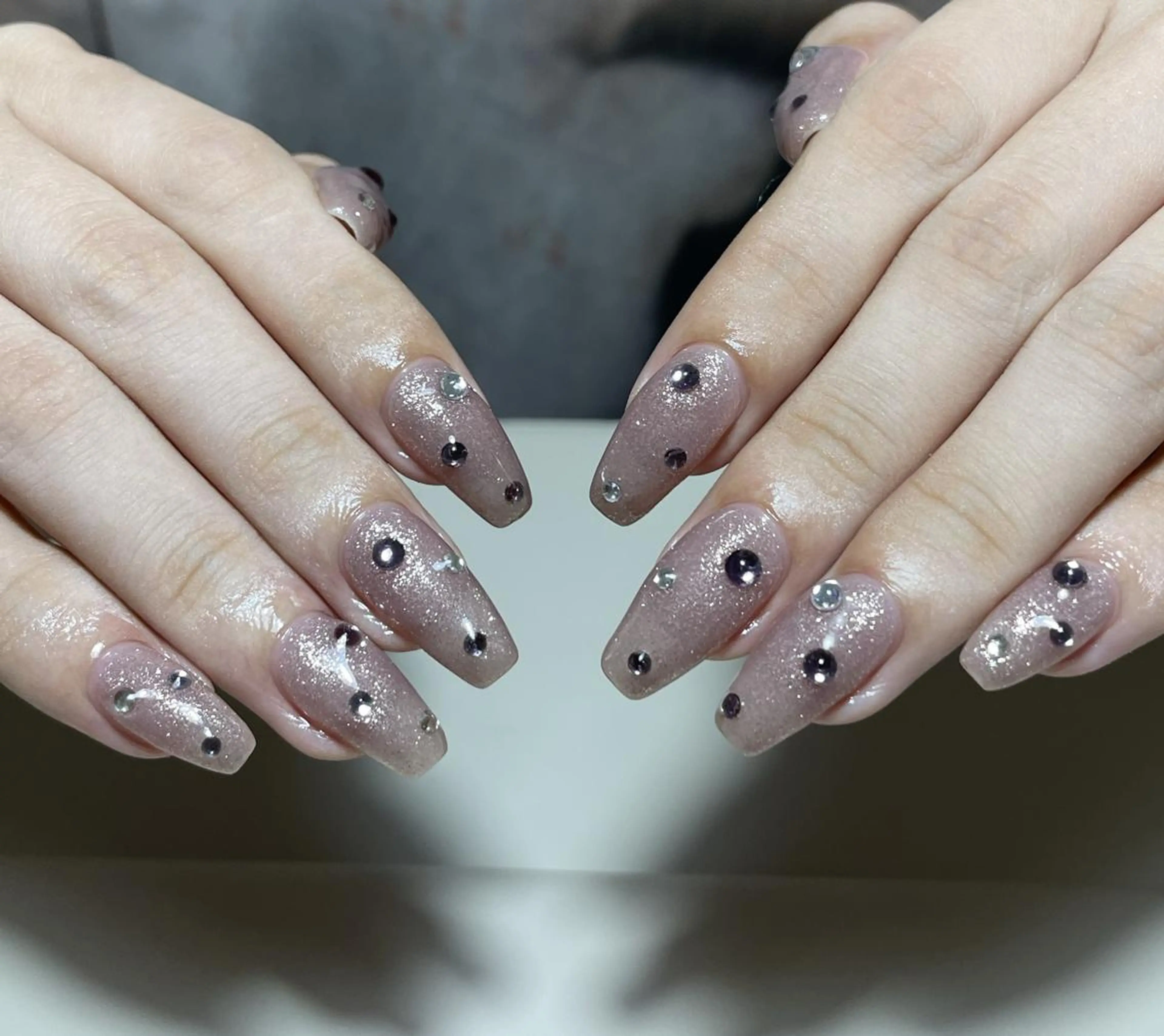 ネイル ハンドネイル ハンドケア 🍑 momo_nailのネイルデザイン