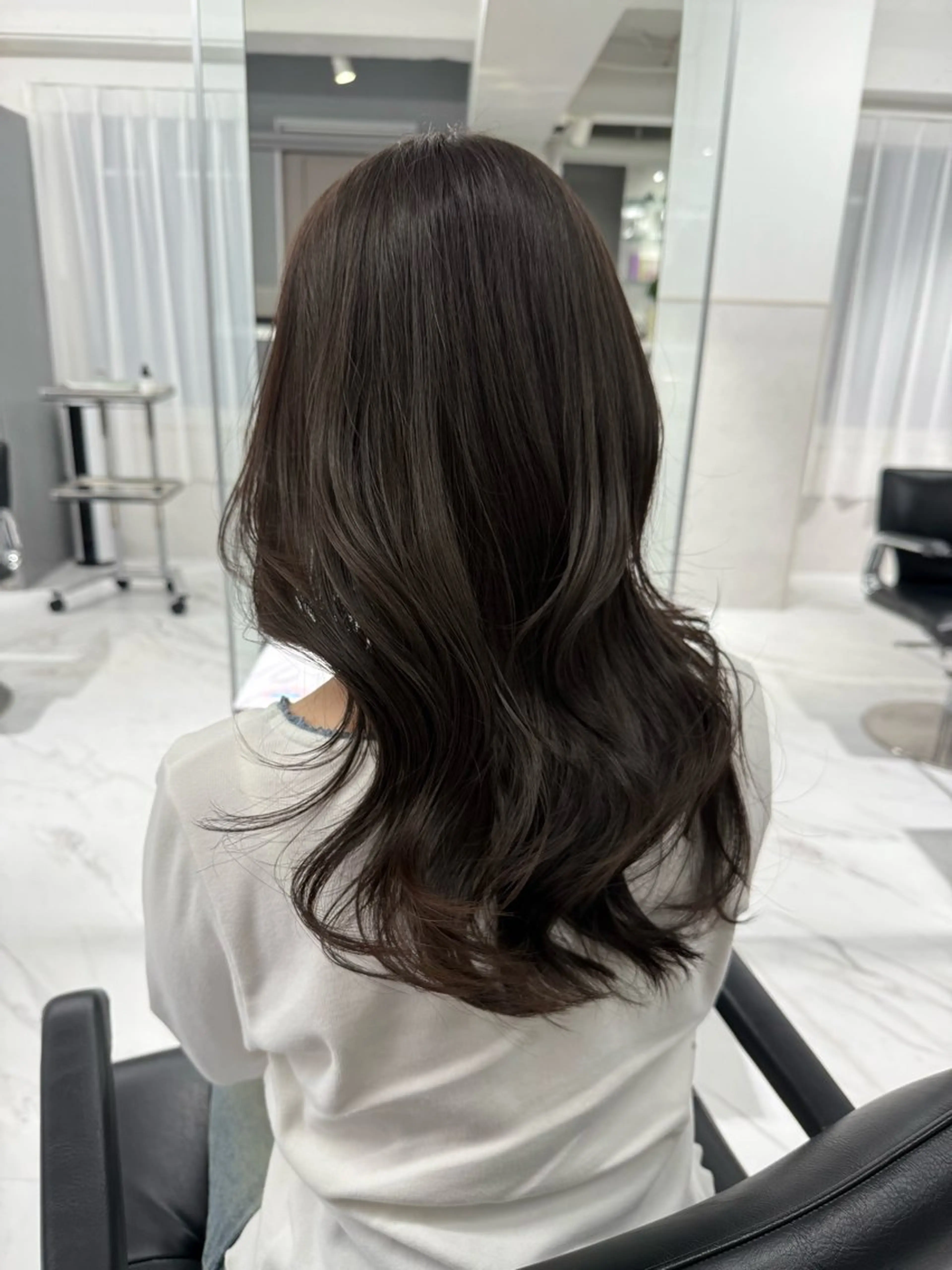 ヘアカラー sena⌇ベージュ⌇ ブリーチなしWカラーのヘアスタイル