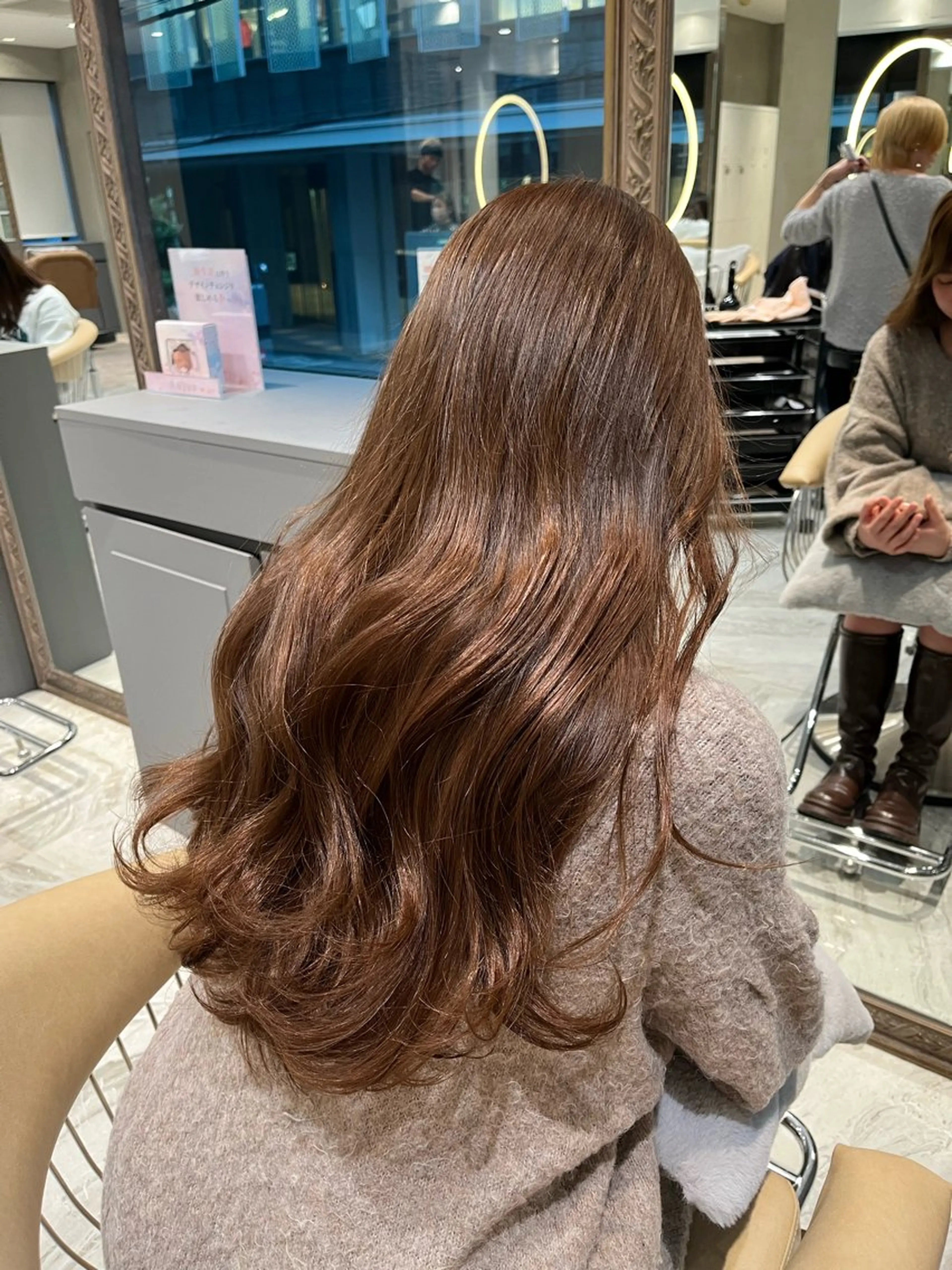 セミロング 髪質改善/縮毛矯正 松原和志のヘアスタイル