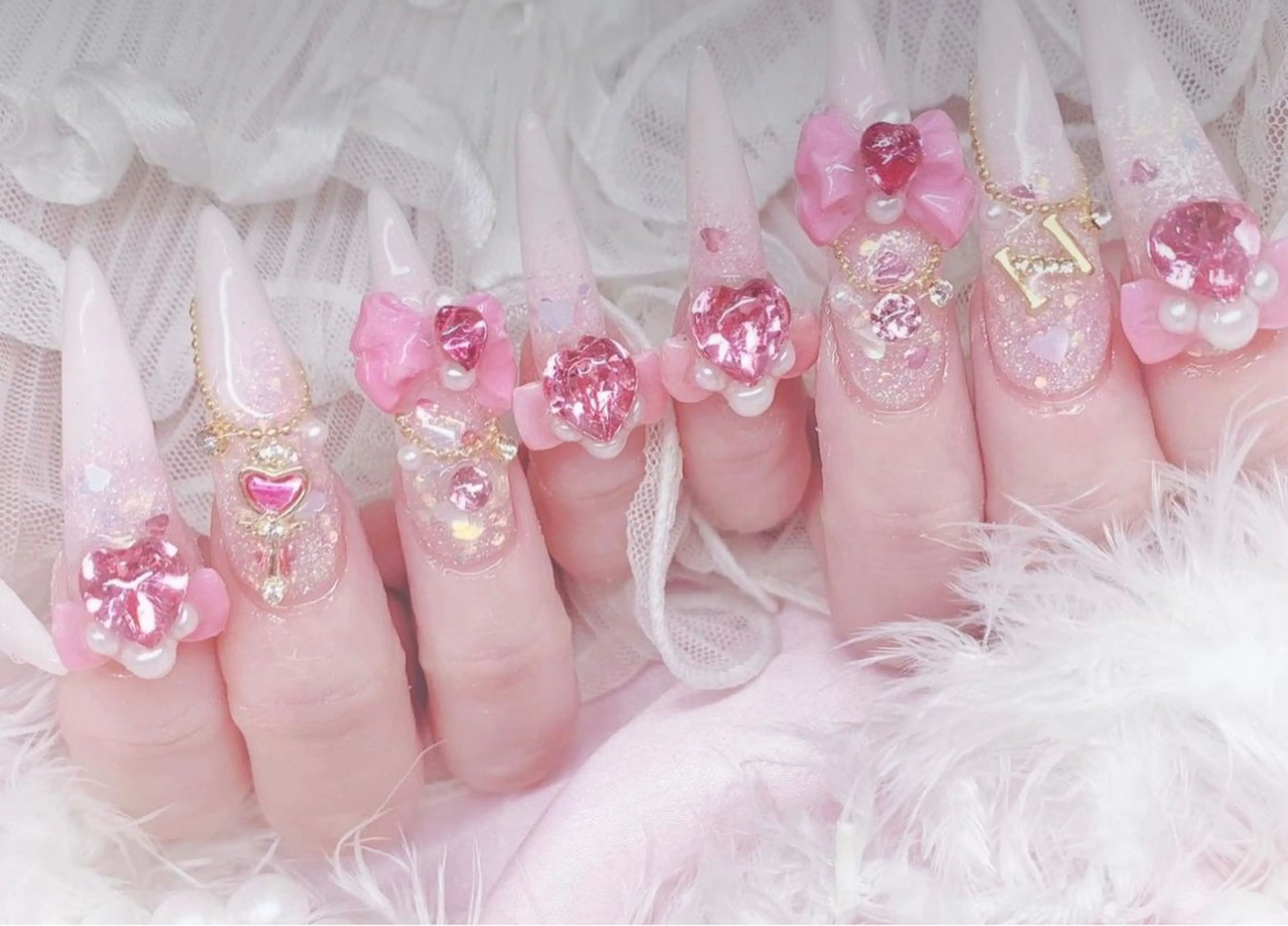 🌸 (ソフトジェルオフ込み)ス一パ一ロングチップスカルプ持ち込みやり放題¥38980→ ¥22500の写真