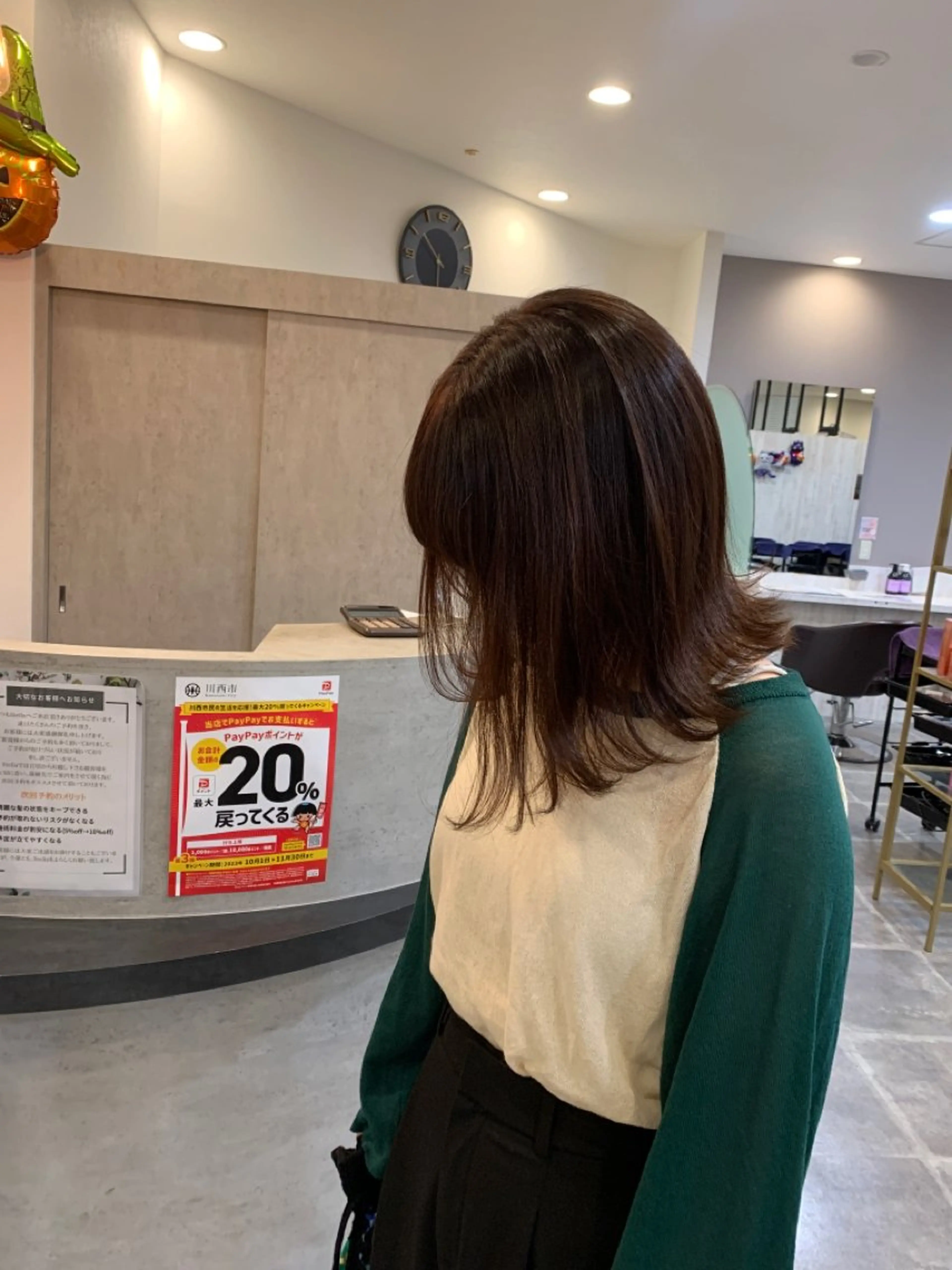 ショート カラー ボブ 西宮北口/みなみのヘアスタイル