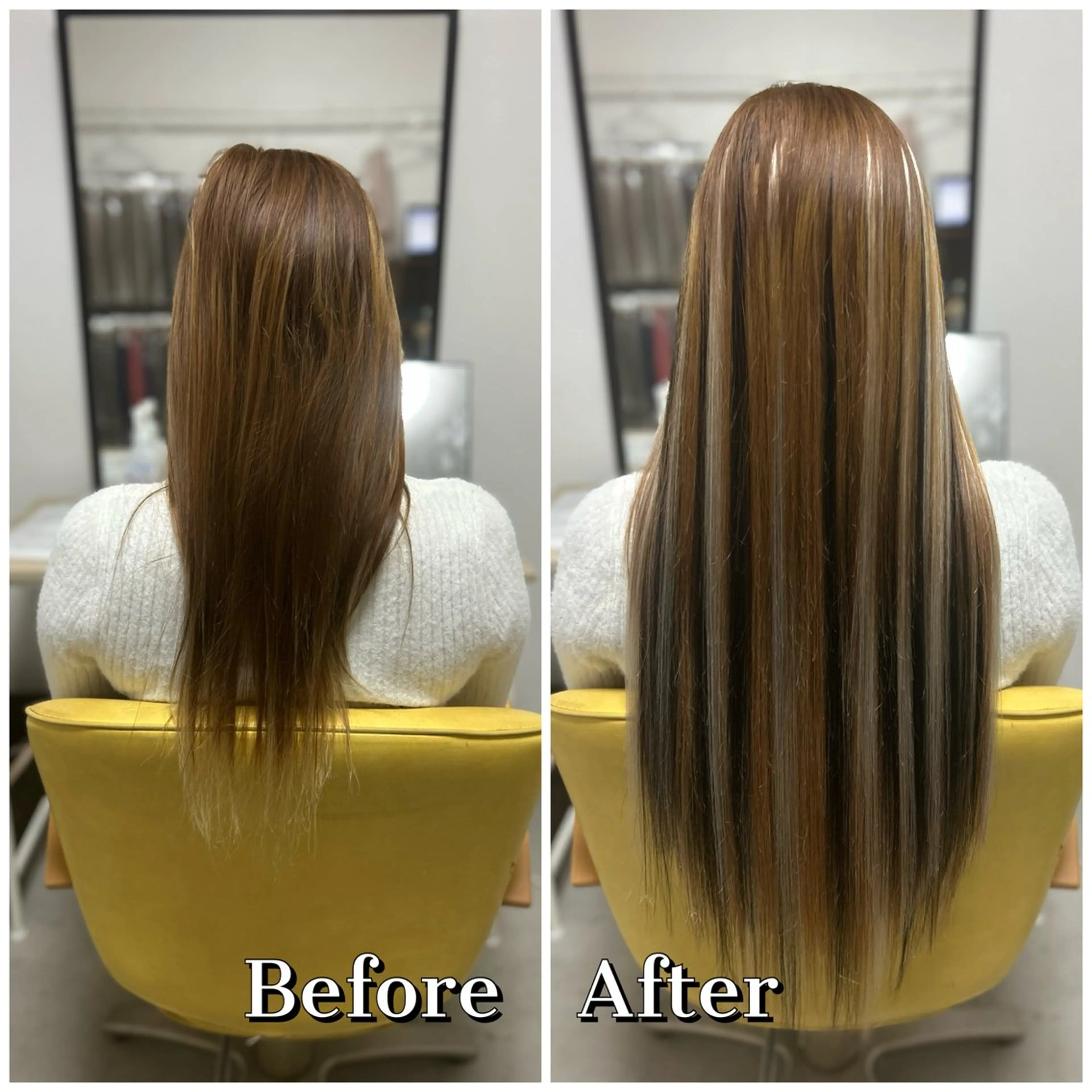 ロング エクステ 🫧ドレスアップ 南草津店🫧のヘアスタイル