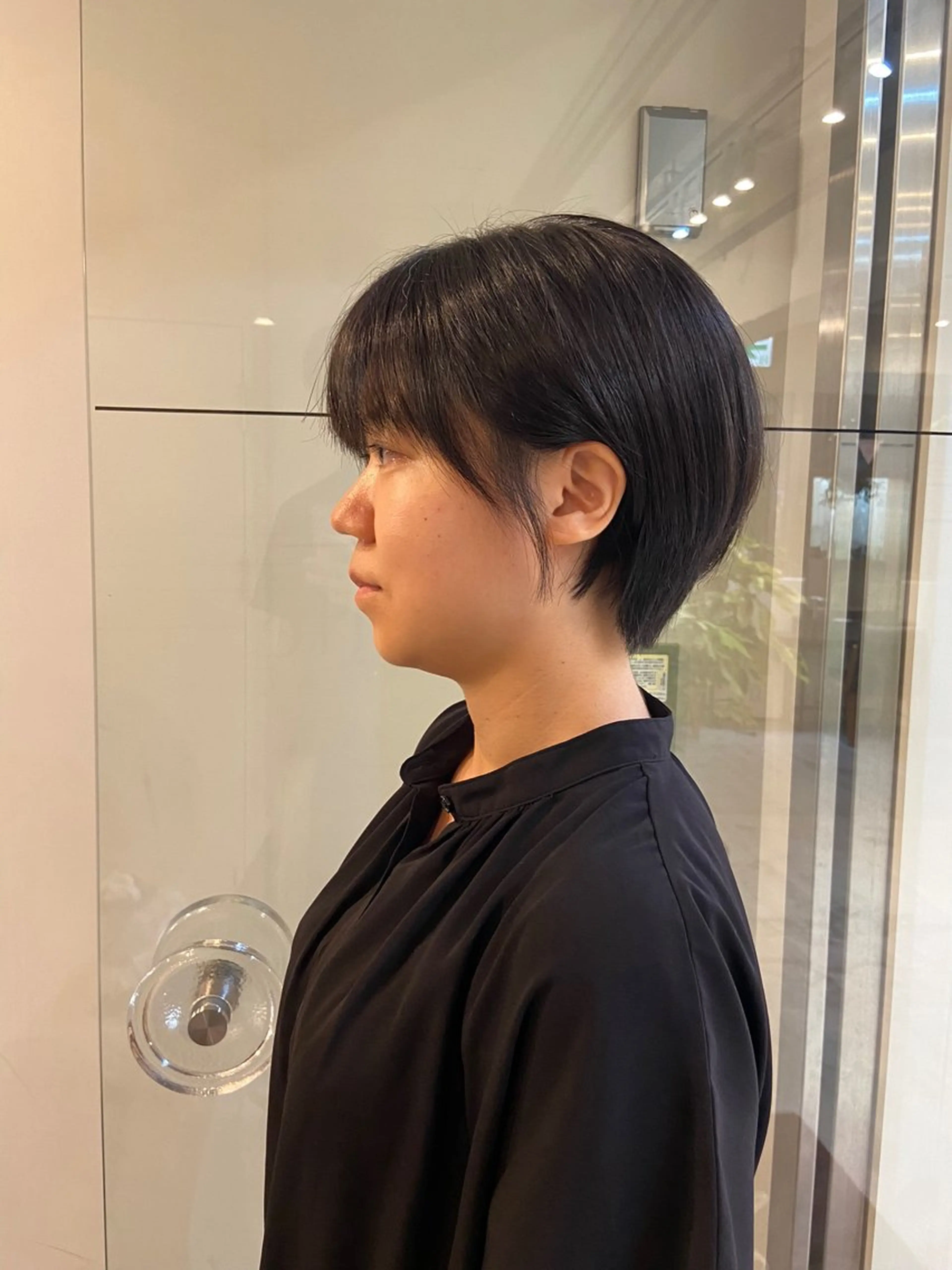 ショート カラー 丸みショート ショートヘア ダメージレス美容師 🌱水島侑理のヘアスタイル