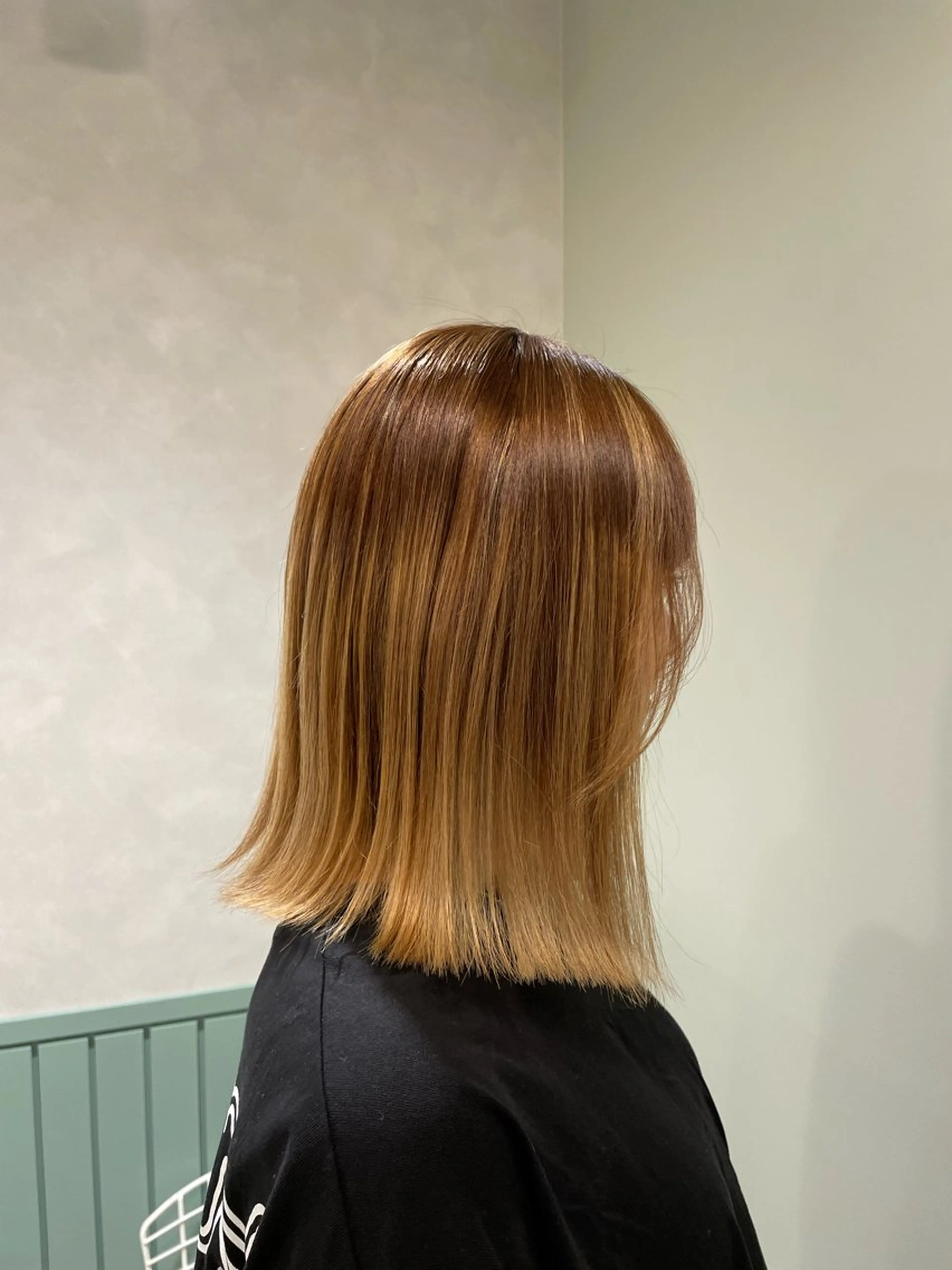 ショート 切りっぱなしボブ ボブ 永沼 美月のヘアスタイル