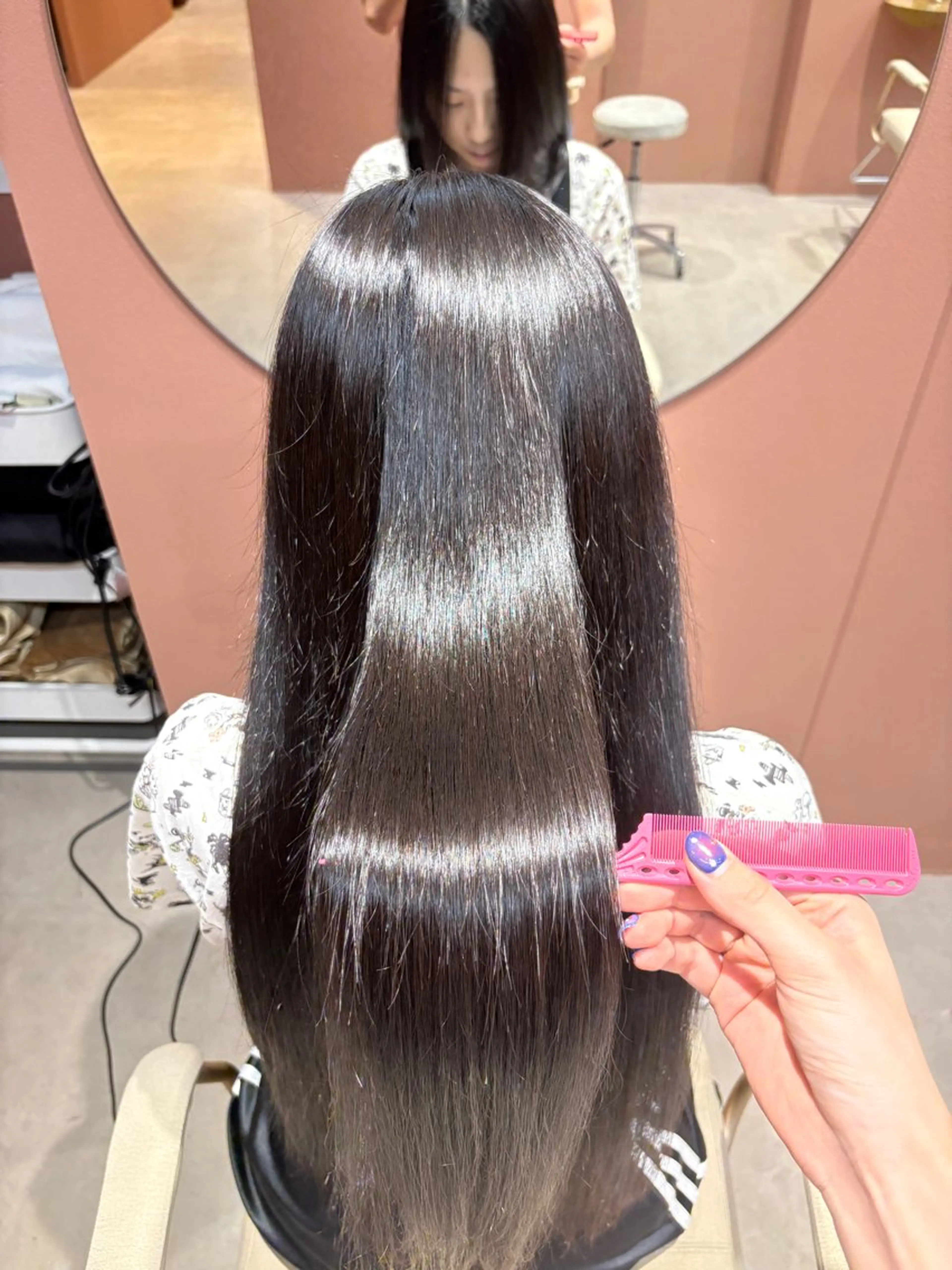 ロング パーマ Inity心斎橋/ クルミのヘアスタイル