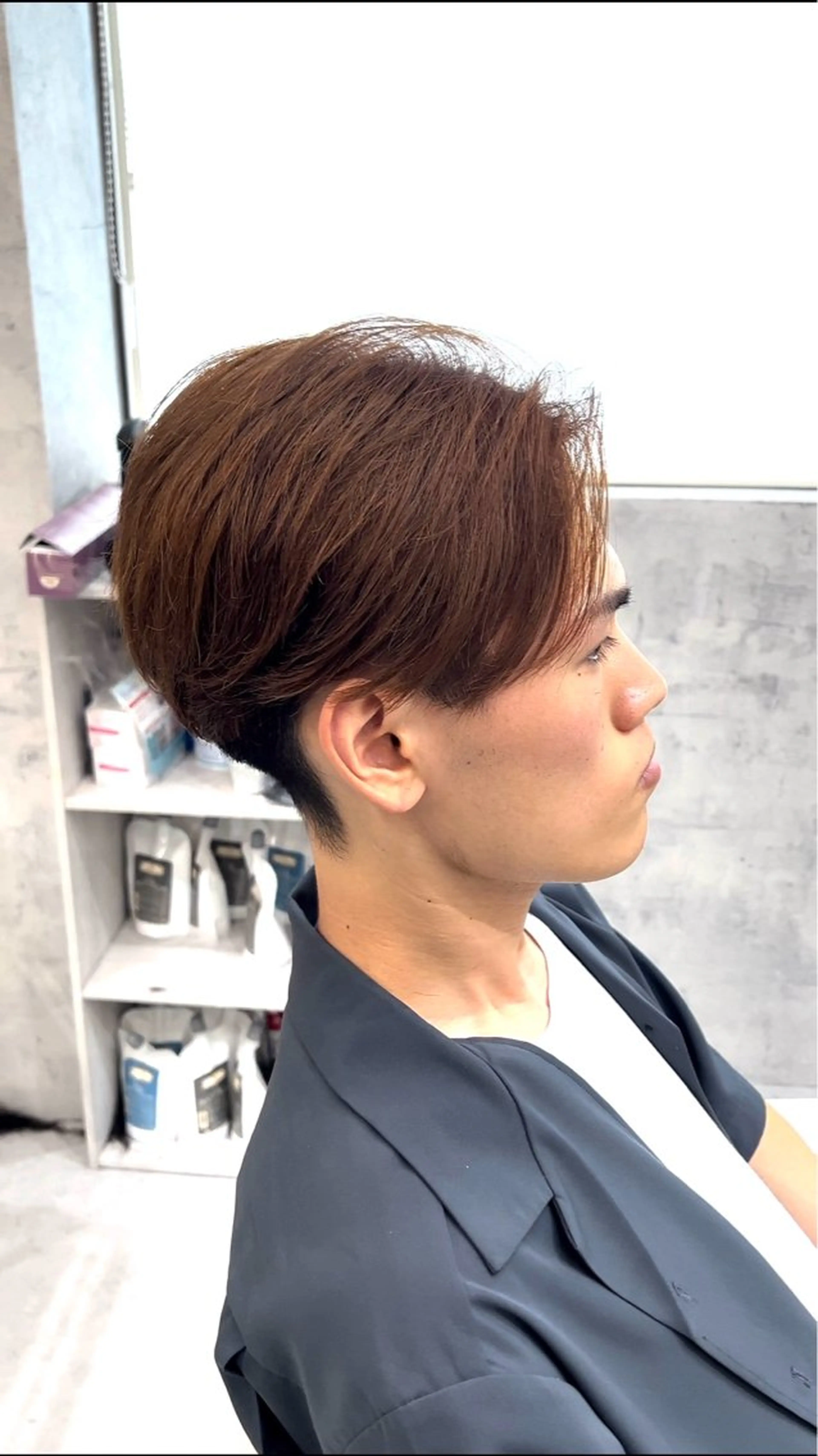 カラー メンズ メンズサロン リョウタのヘアスタイル