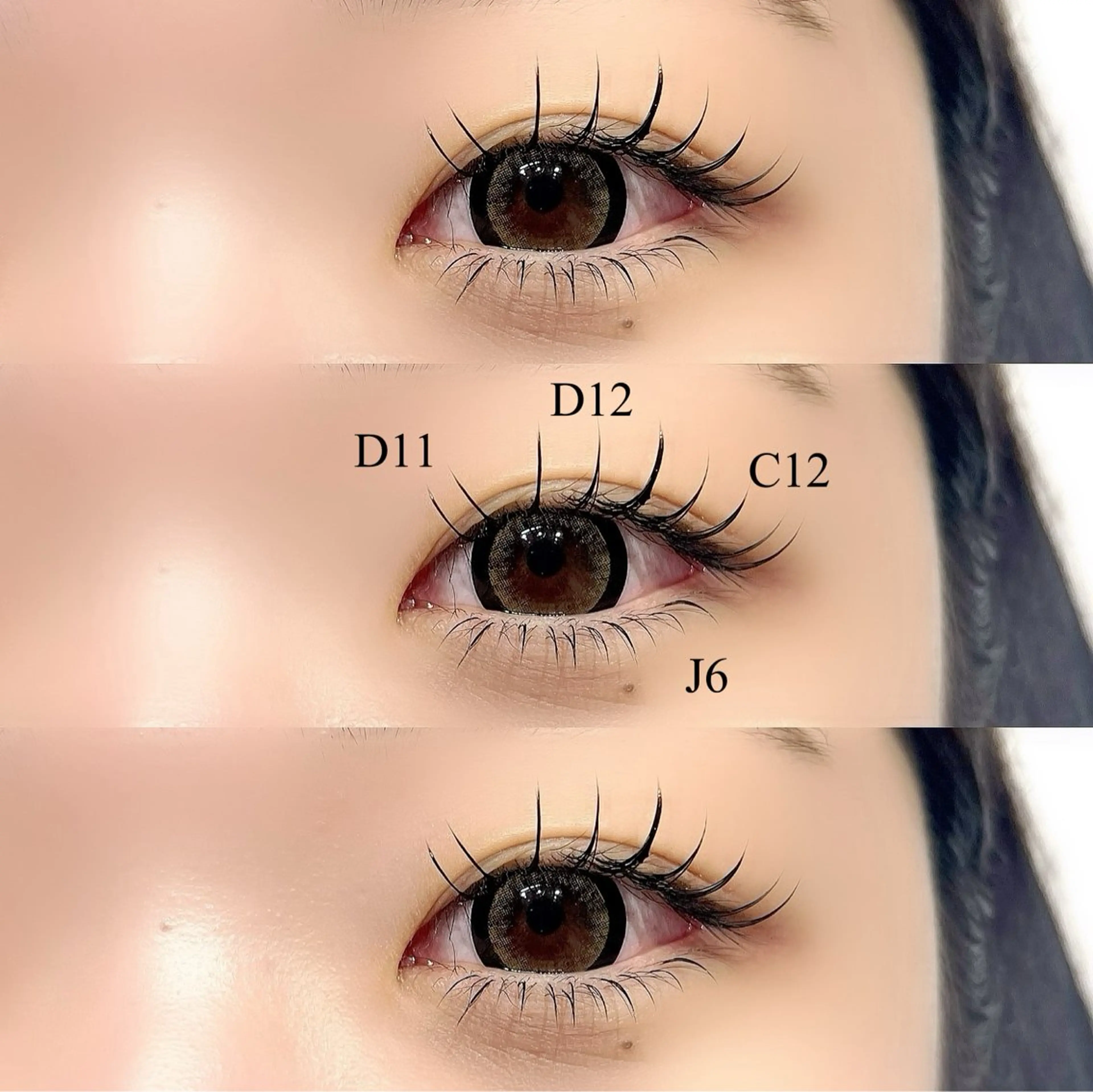 マツエク・マツパ MAQUM𖤐 Satsumiのマツエク・マツパデザイン