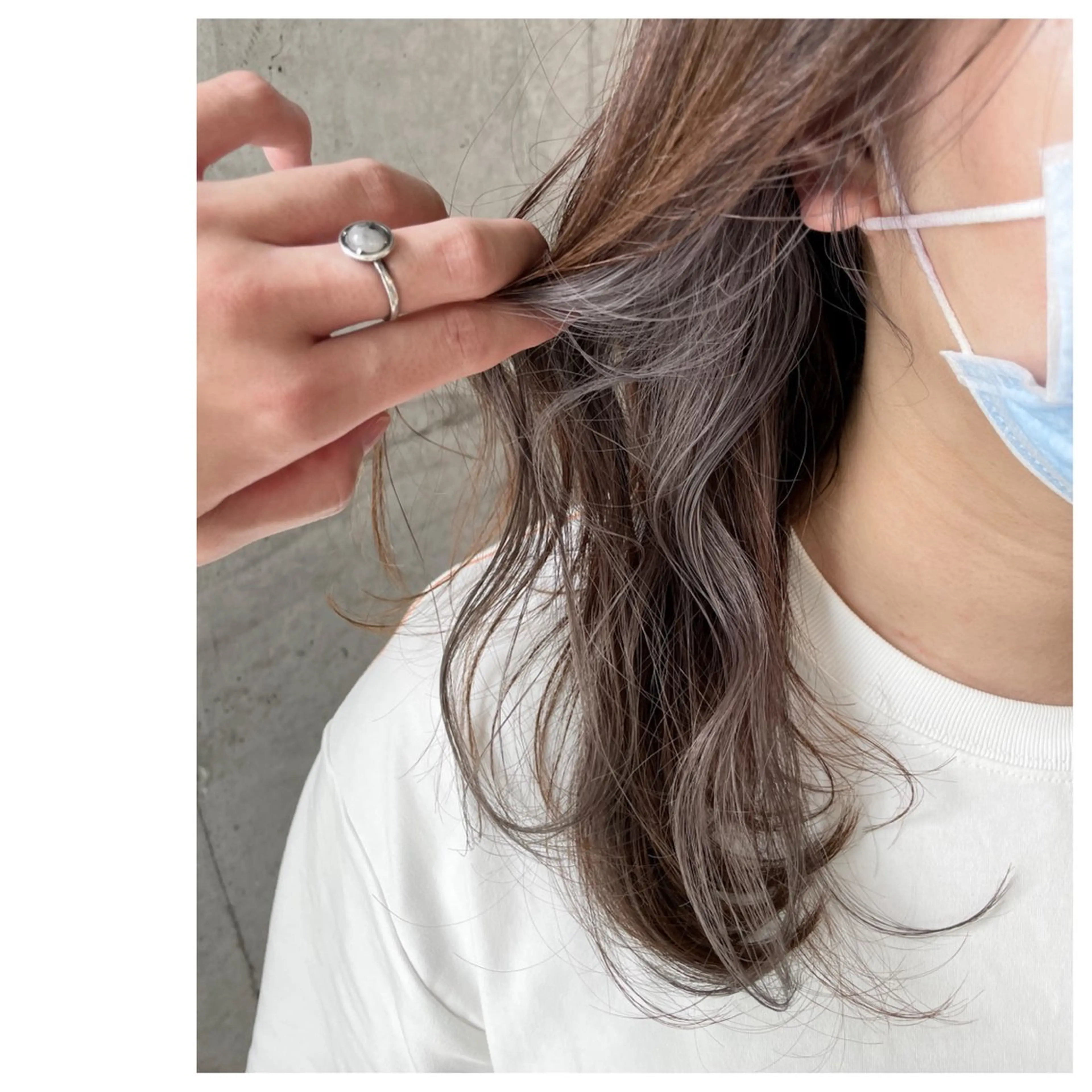 ロング カラー パーマ ヘアアレンジ メンズ キッズ ヘアカラー TopStylist ✂︎ Azumaのヘアスタイル
