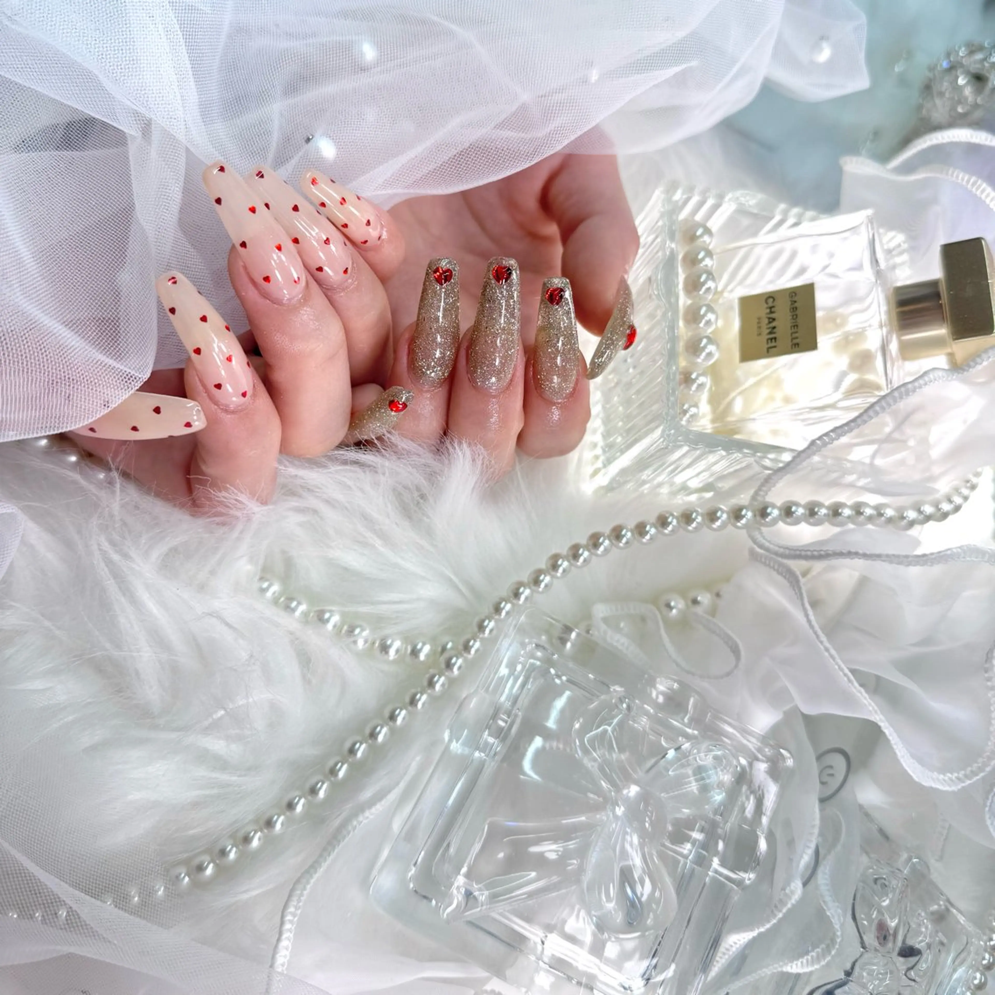 ネイル ロングネイル 持ち込み ハンドネイル 🫧Rio🫧ネイル /渋谷🫧ワンホンのネイルデザイン