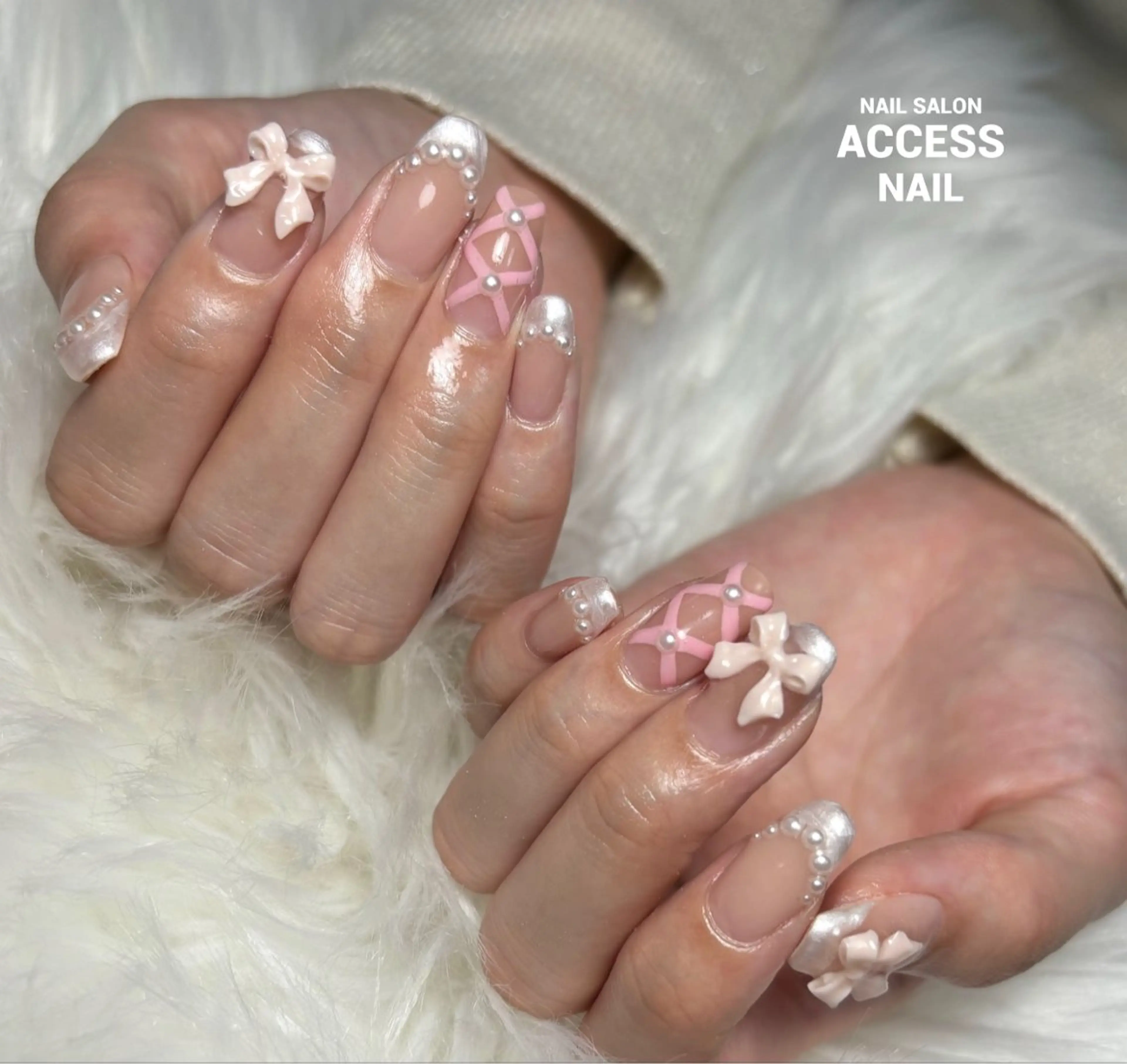ネイル access nailのネイルデザイン