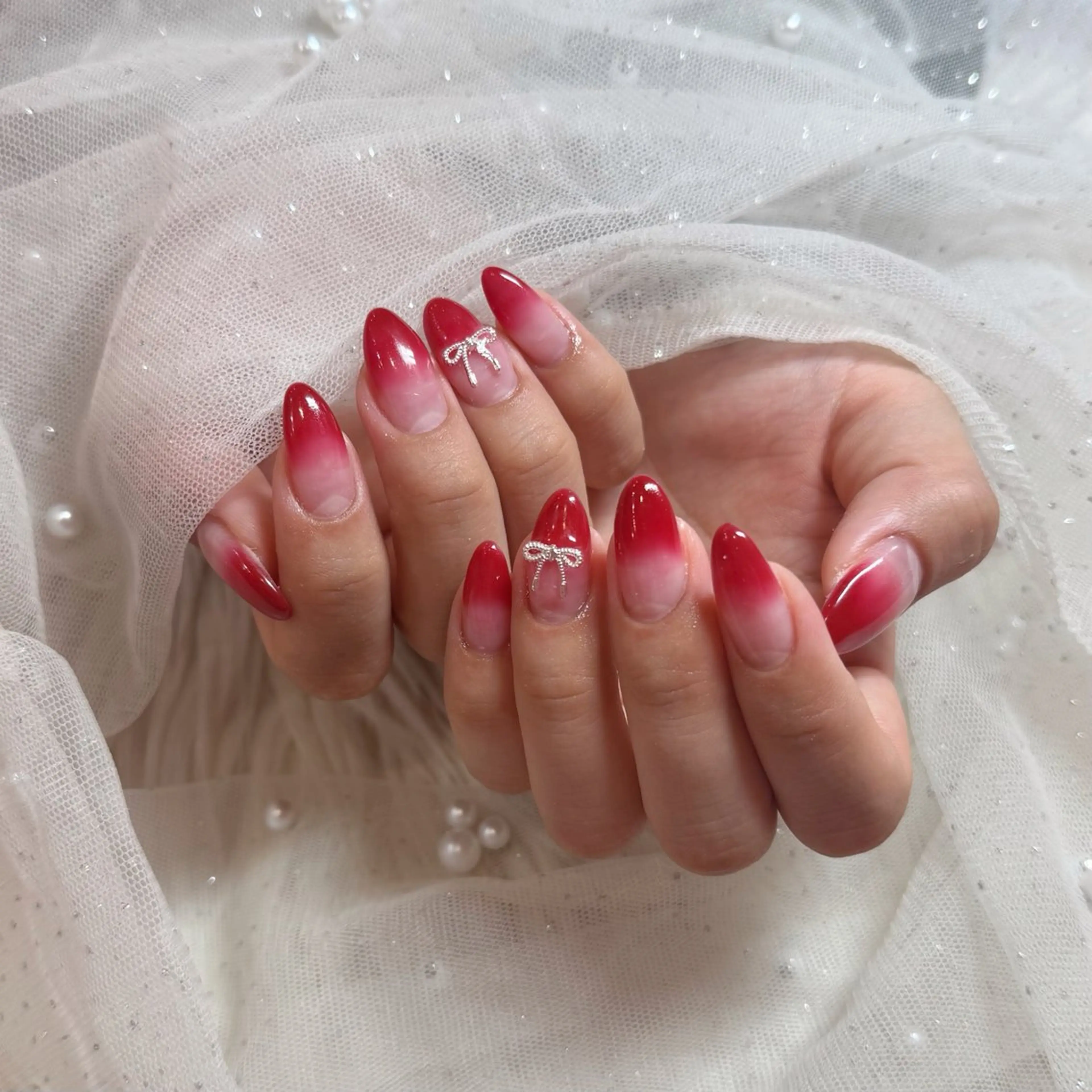 ネイル グラデーション Kitty高崎店Jr ほのかのネイルデザイン