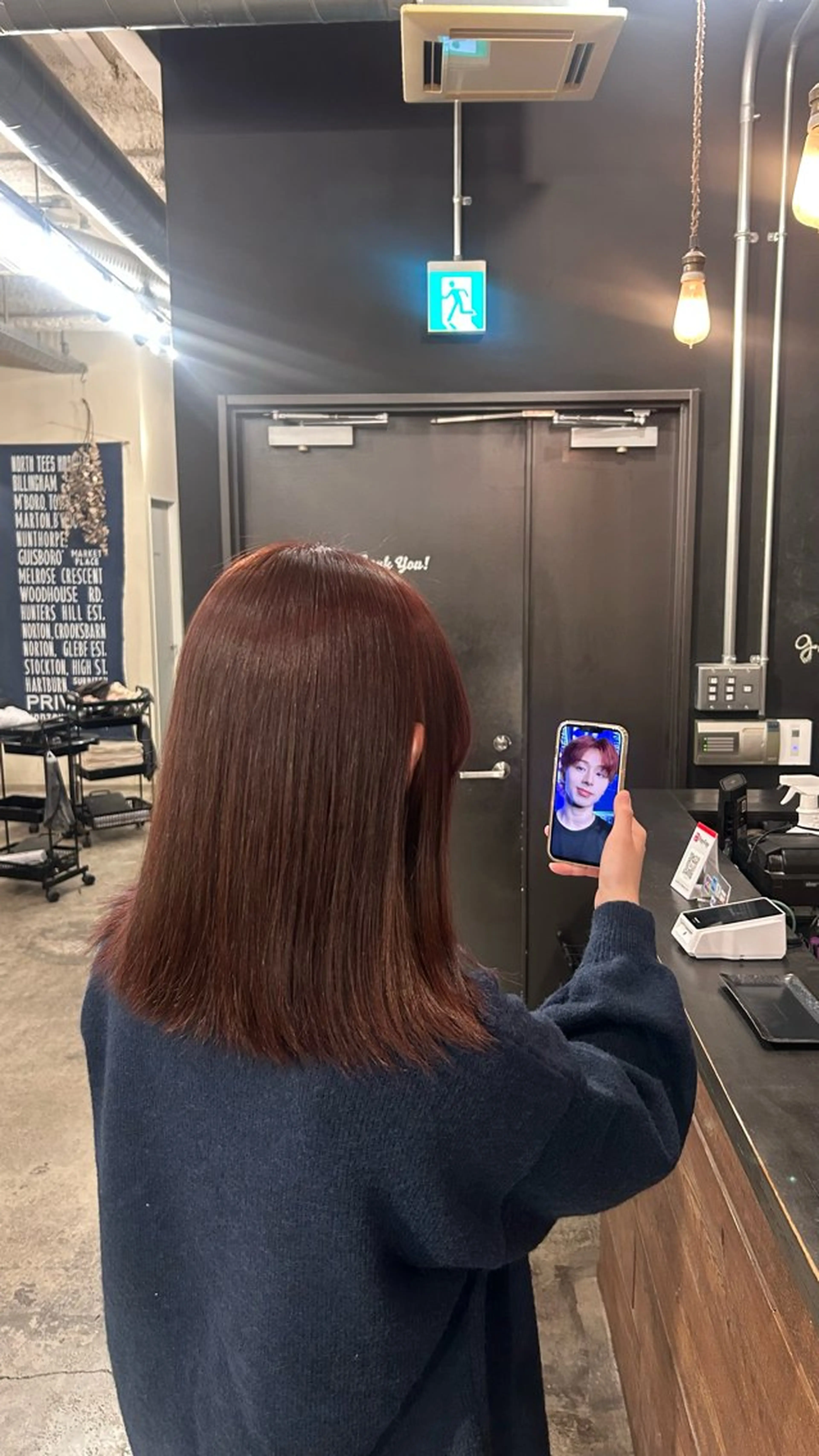 カラー the BRIDGE マナ🎀のヘアスタイル