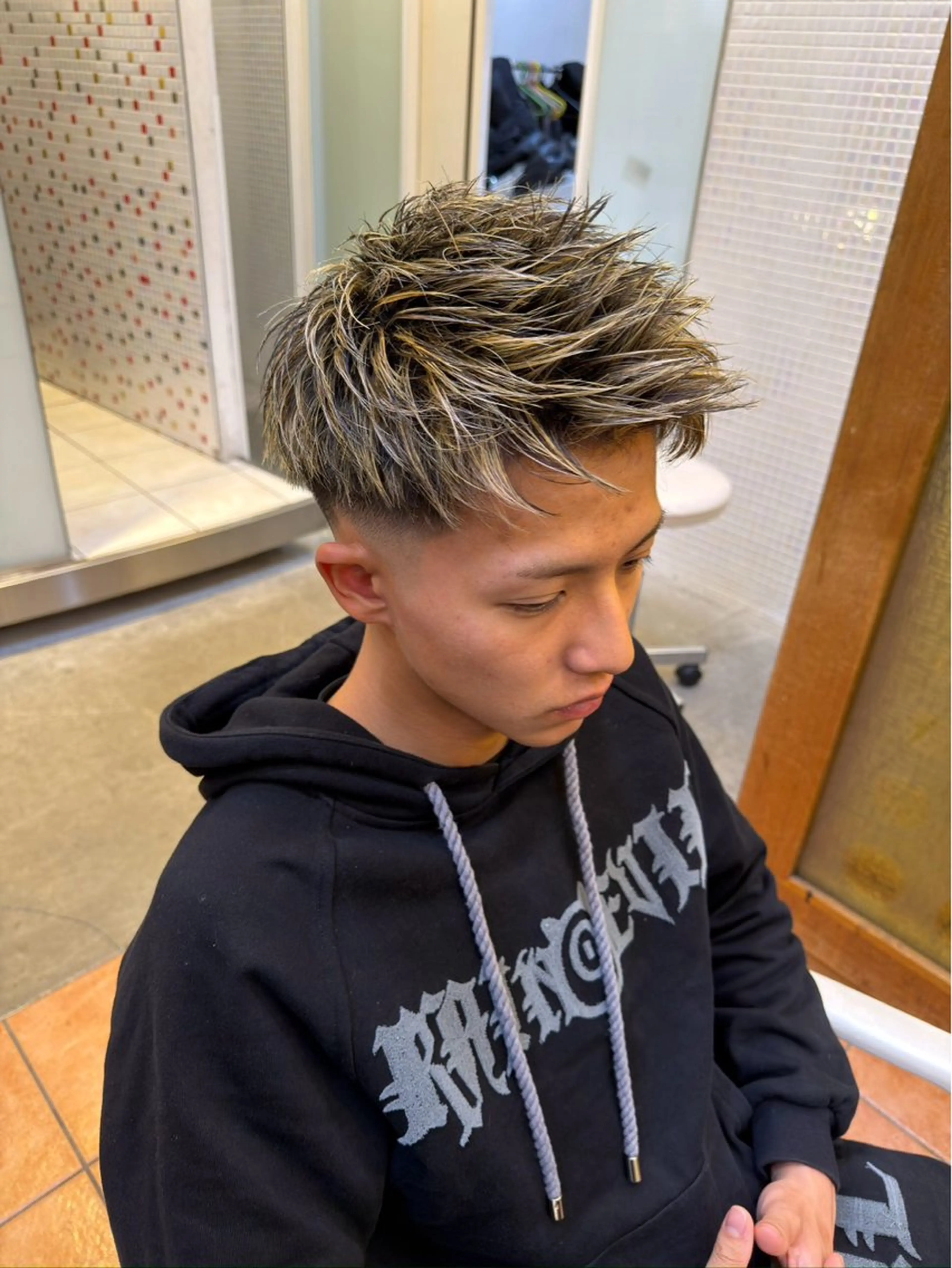 メンズ カット 🔥メンズ特化🔥 短髪パーマzionのヘアスタイル