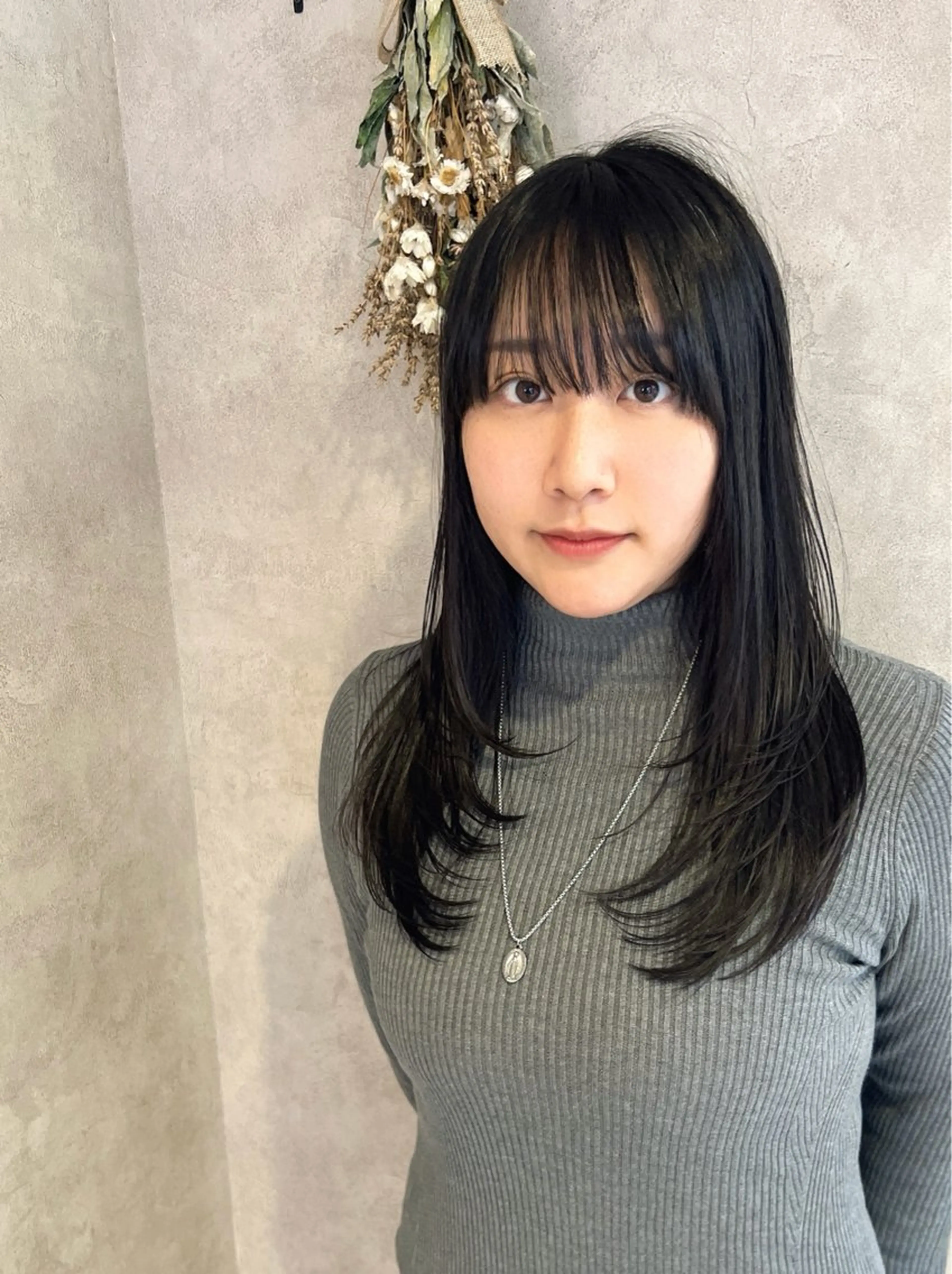 ロング 韓国風ヘア レイヤーカット ショート/ ボブ/今井皓のヘアスタイル