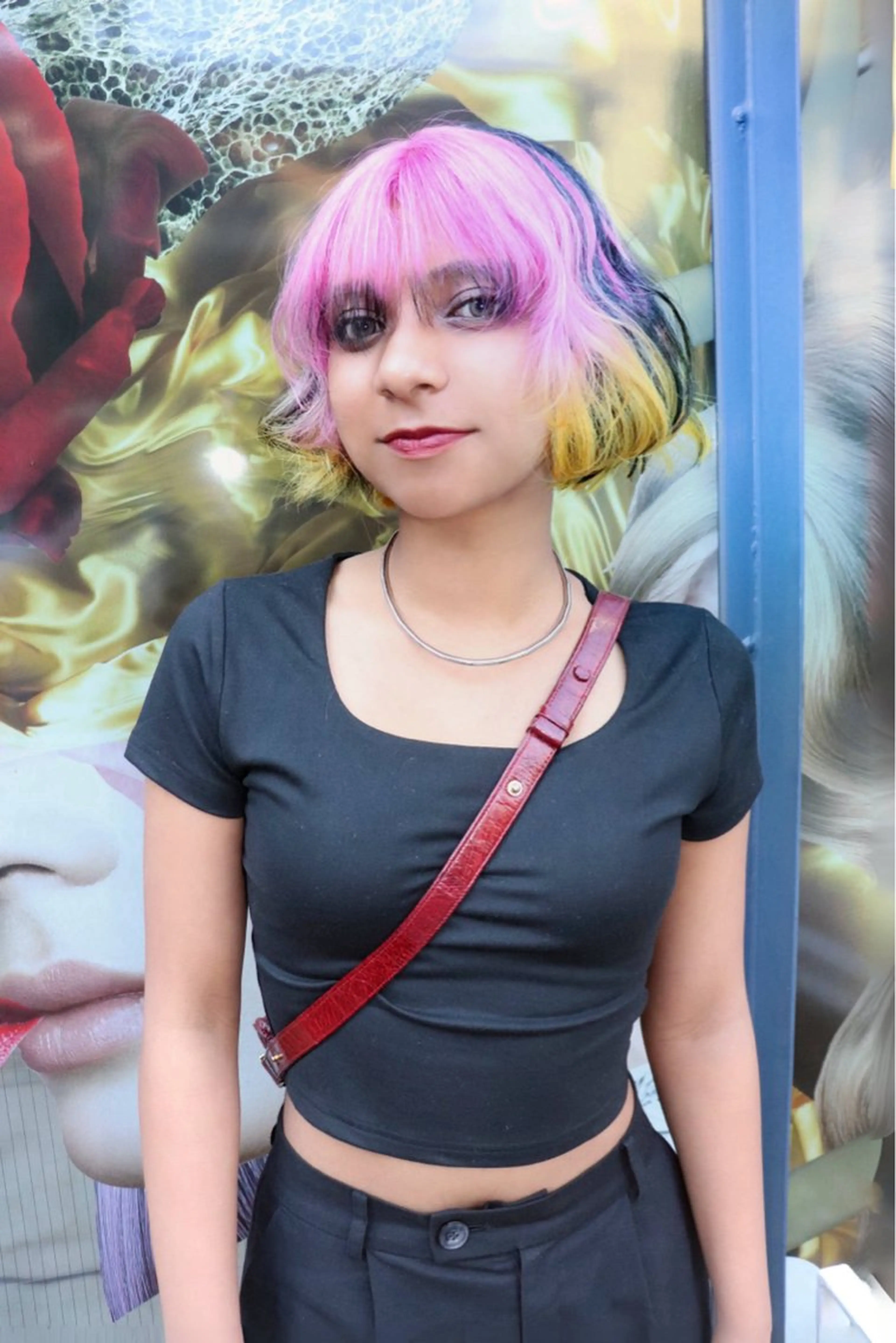 ミディアム カラー ヘアアレンジ ヘアカラー @kyoniyy KYONIのヘアスタイル