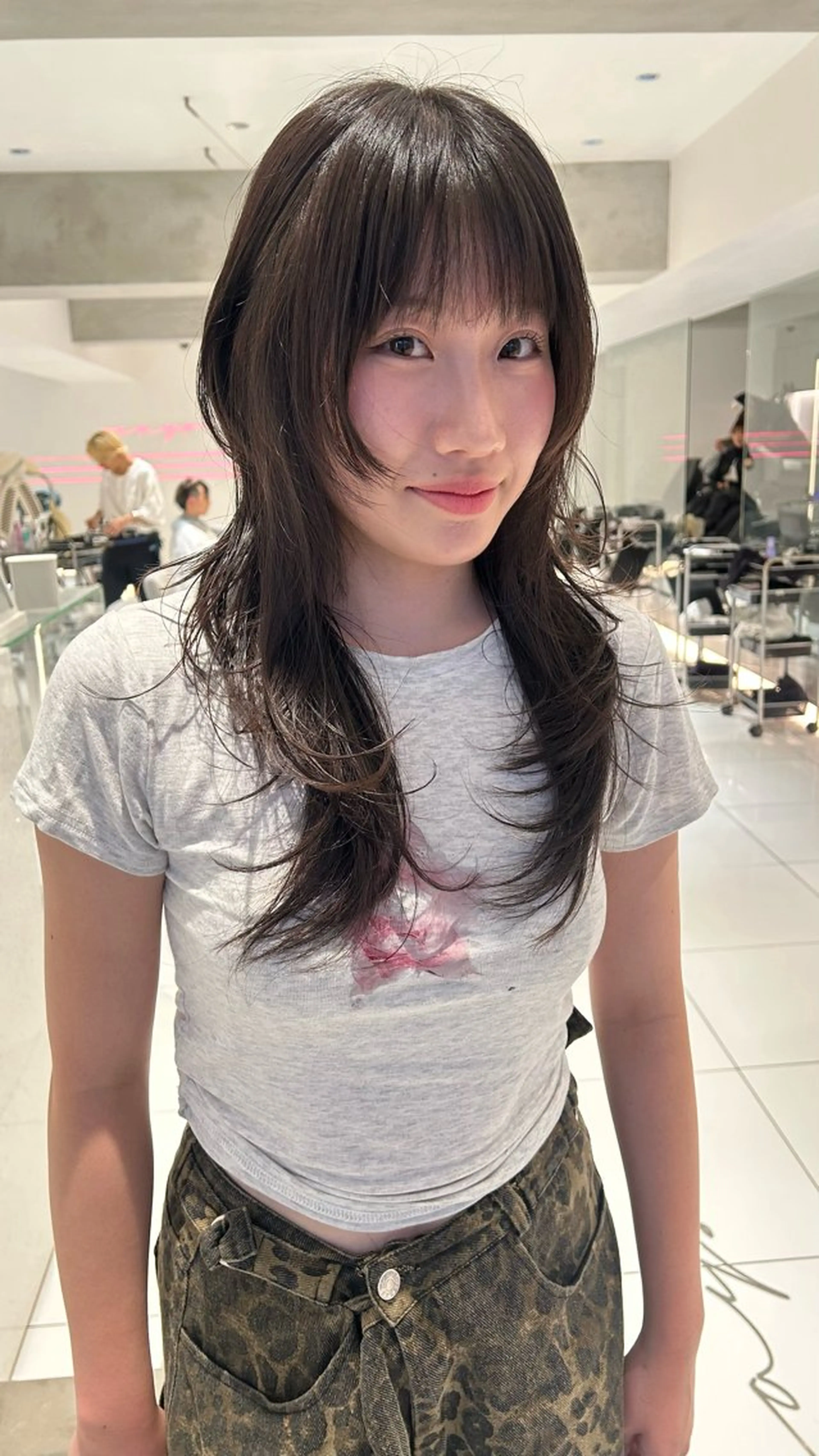 ロング カラー カット 海外レイヤー /NAGISAのヘアスタイル