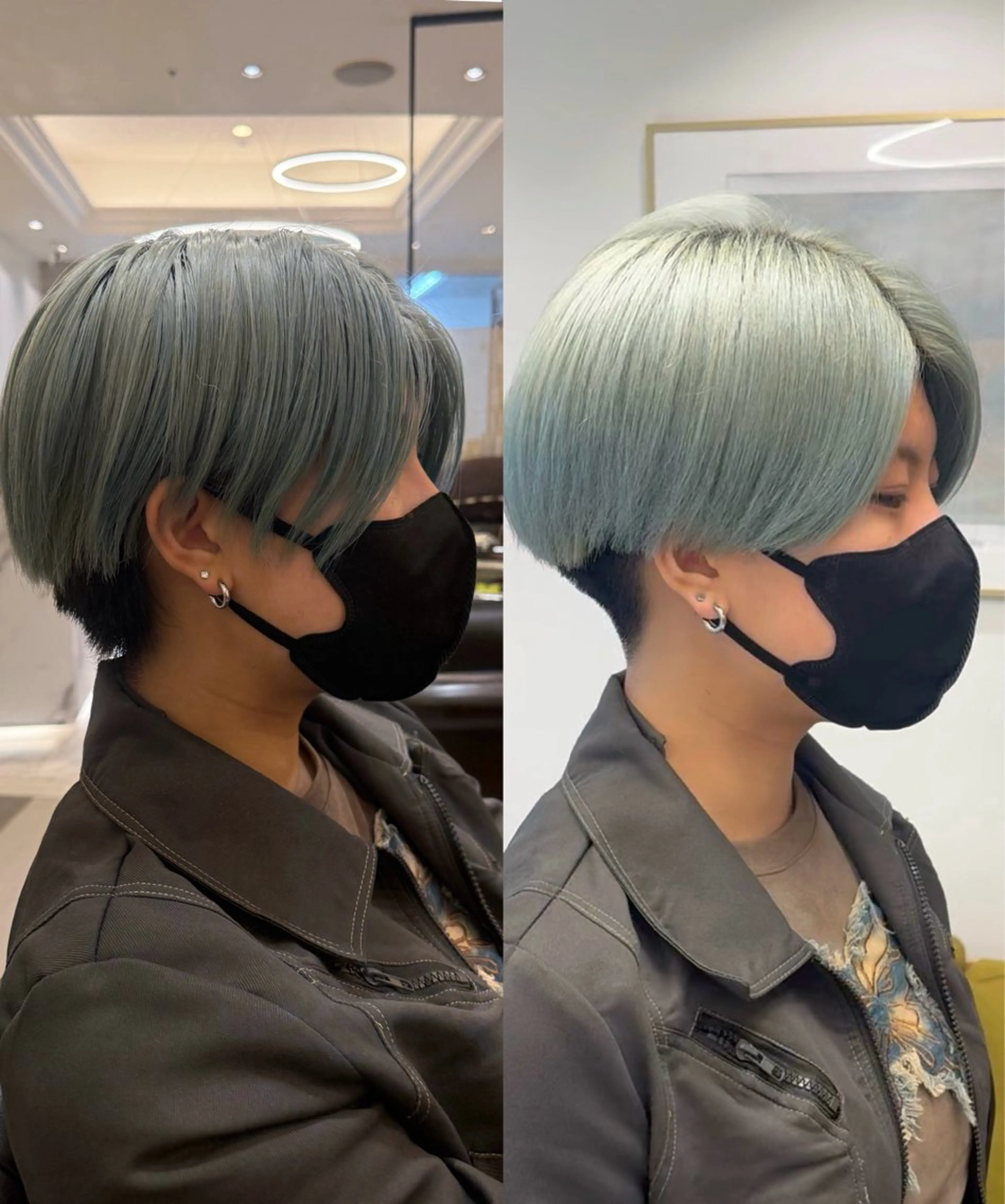 ショート 【ショート/ボブ 丸みショート】深萱のヘアスタイル