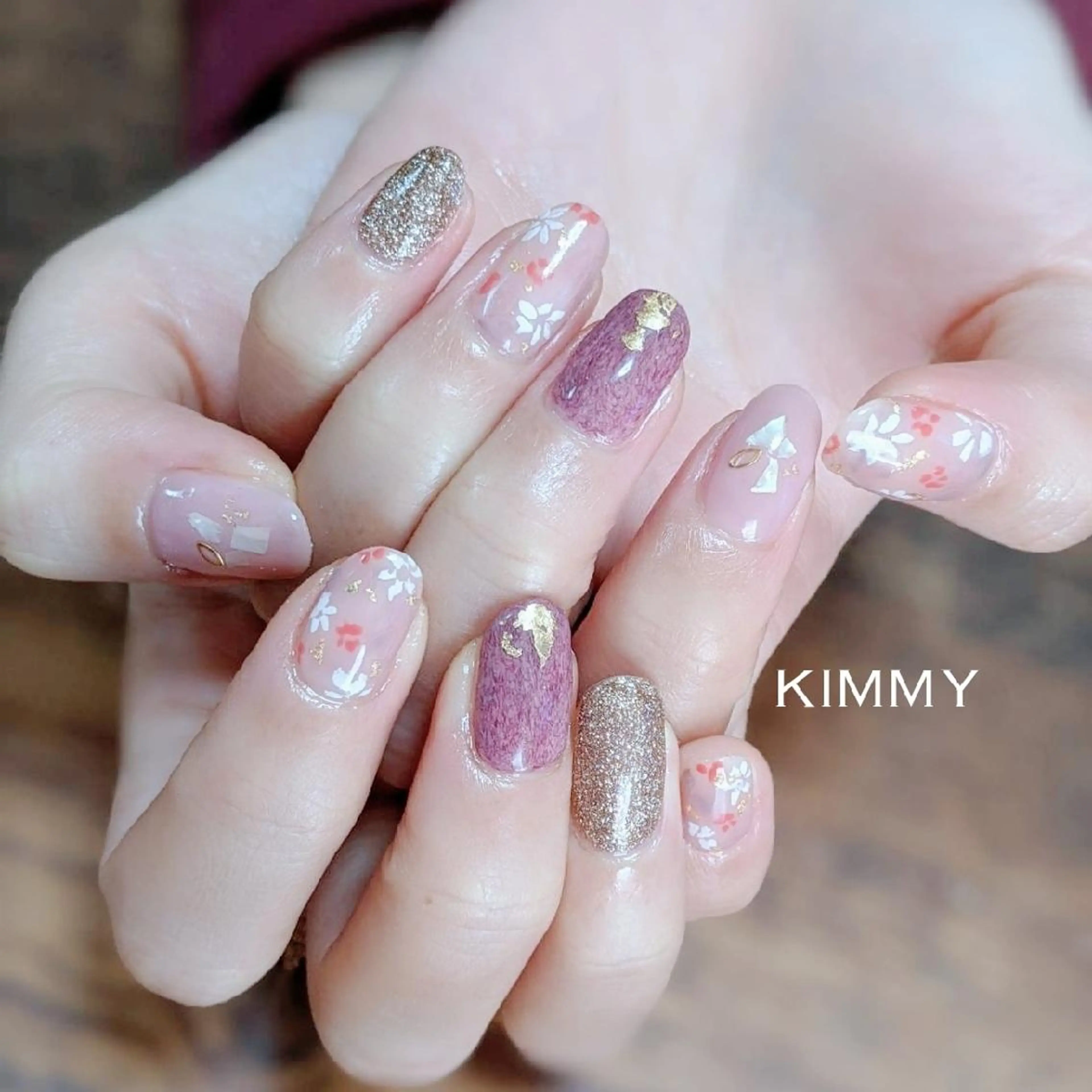 ネイル ハンドネイル kimmy nailsのネイルデザイン