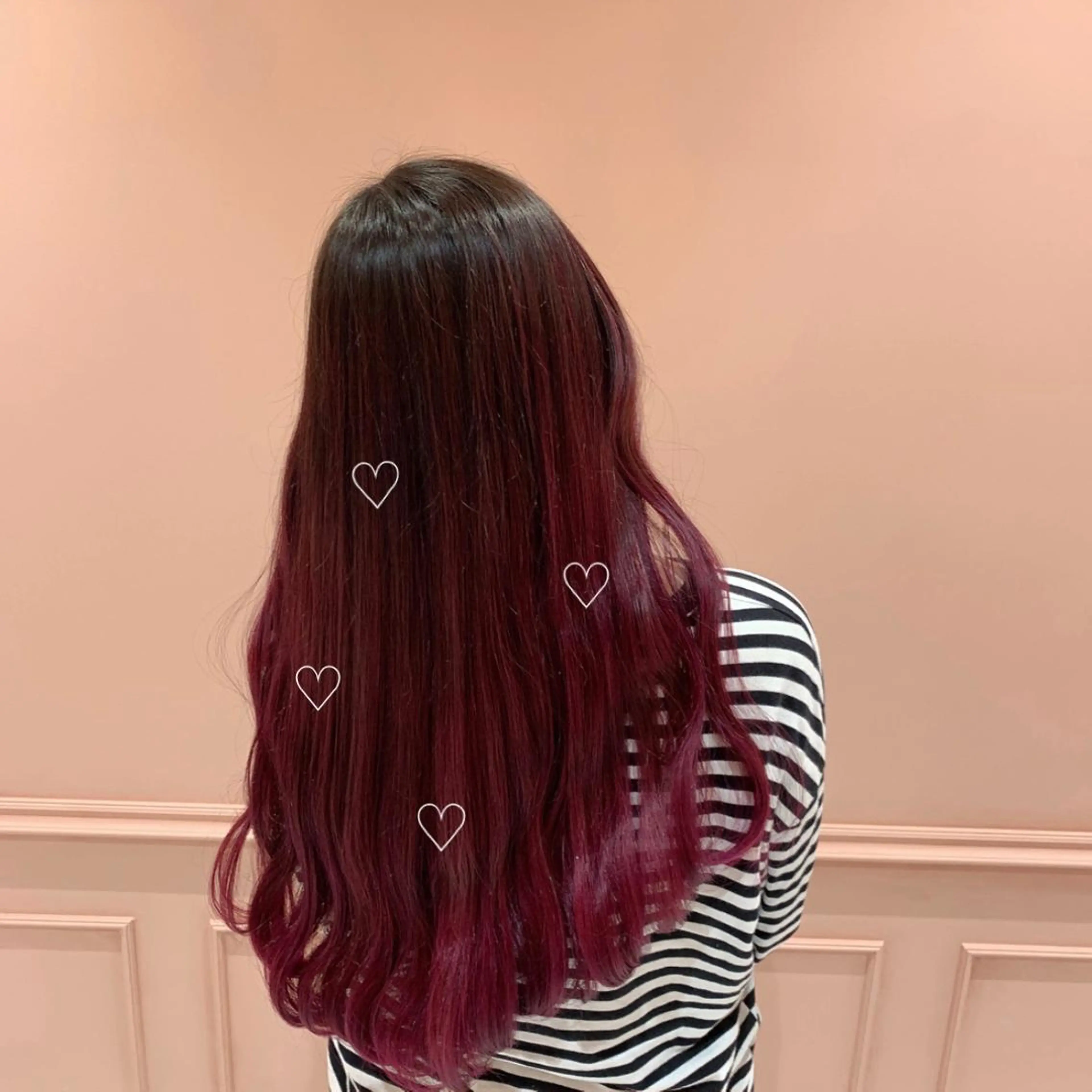 ロング カラー 大阪韓国ヘア 🦋RINKAのヘアスタイル