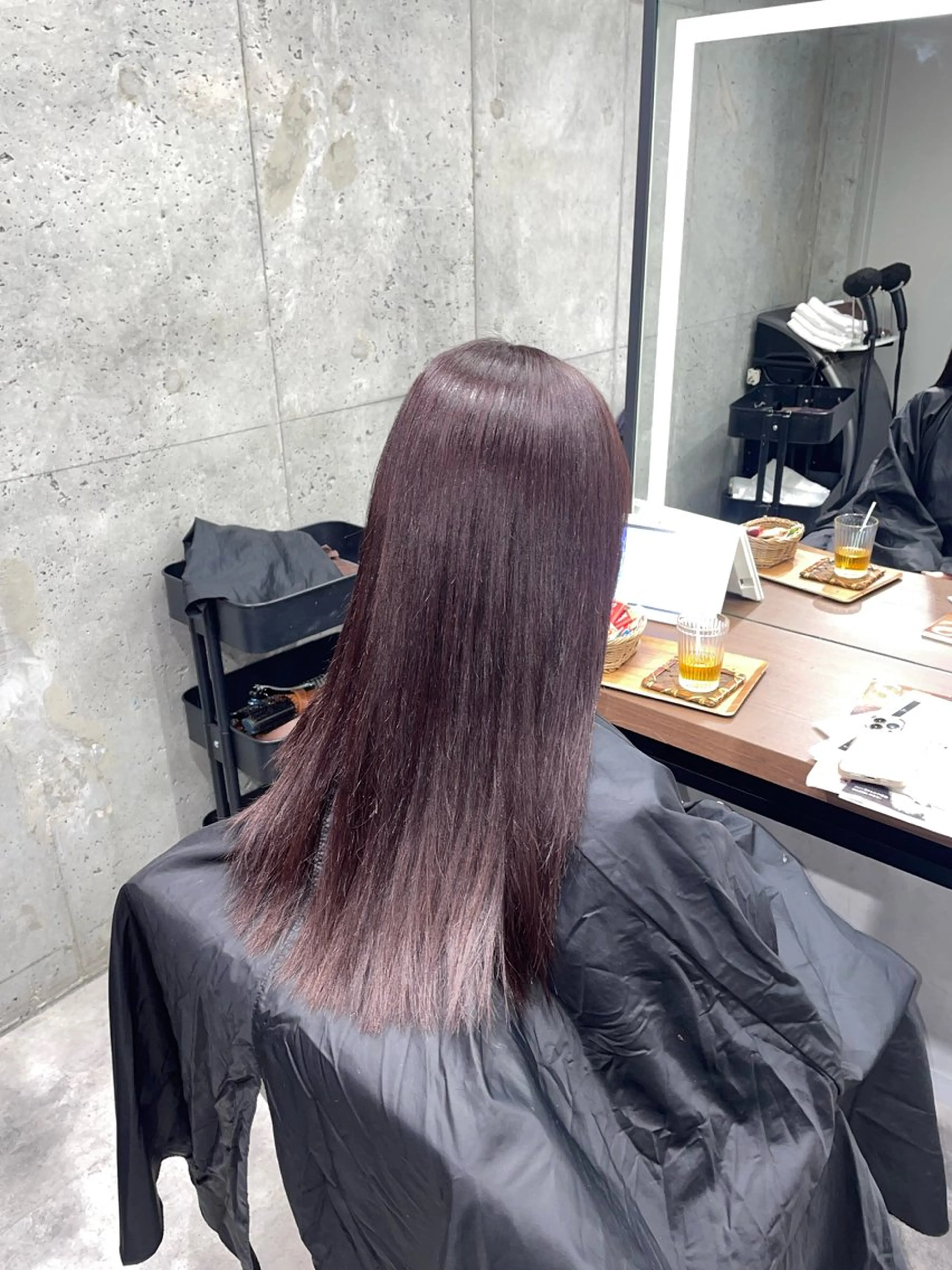 カラー 透明感カラー 暖色/ハイトーン/ カラー/HBLのヘアスタイル