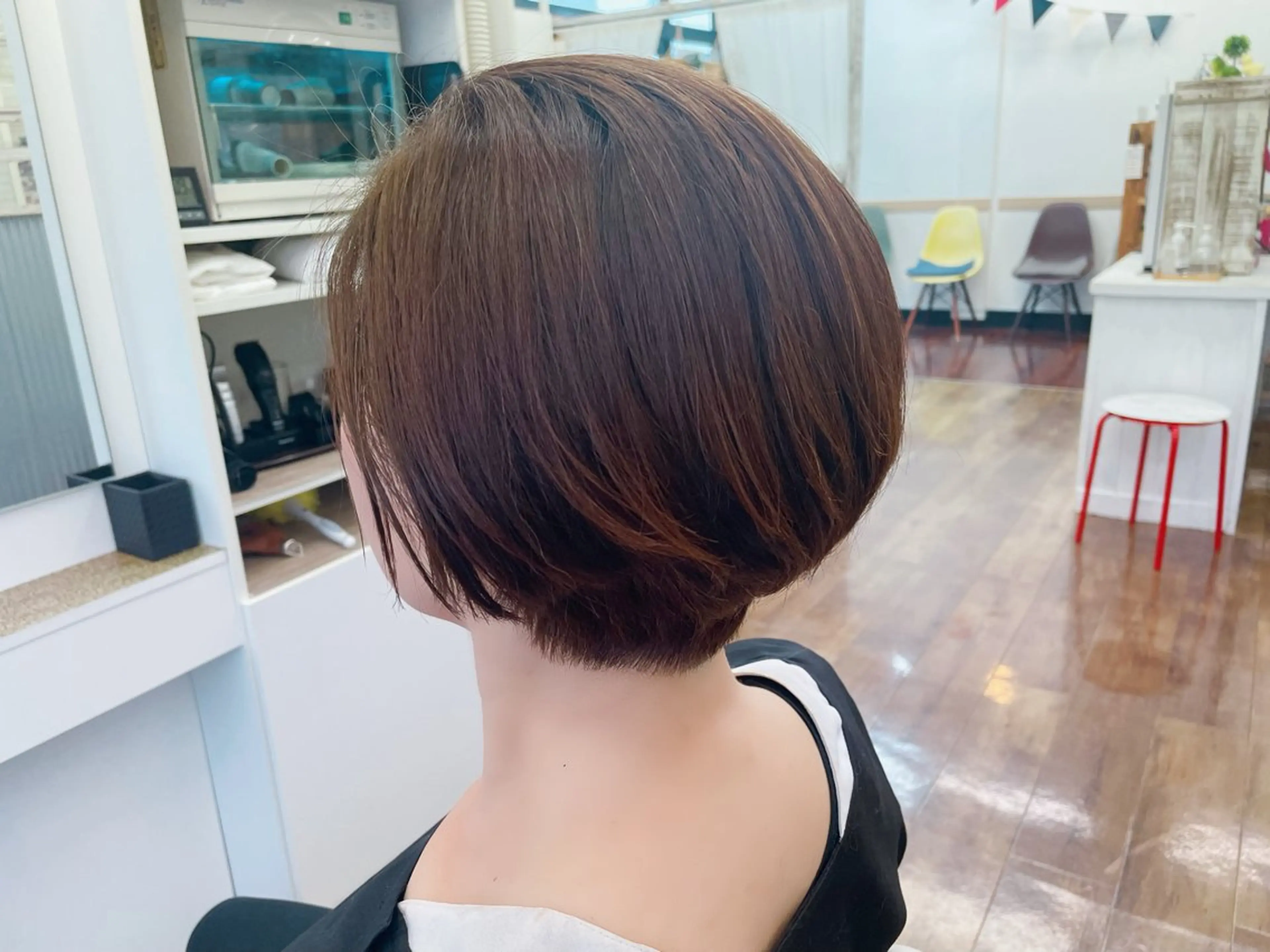 ショート カラー mitchy ミッチーのヘアスタイル