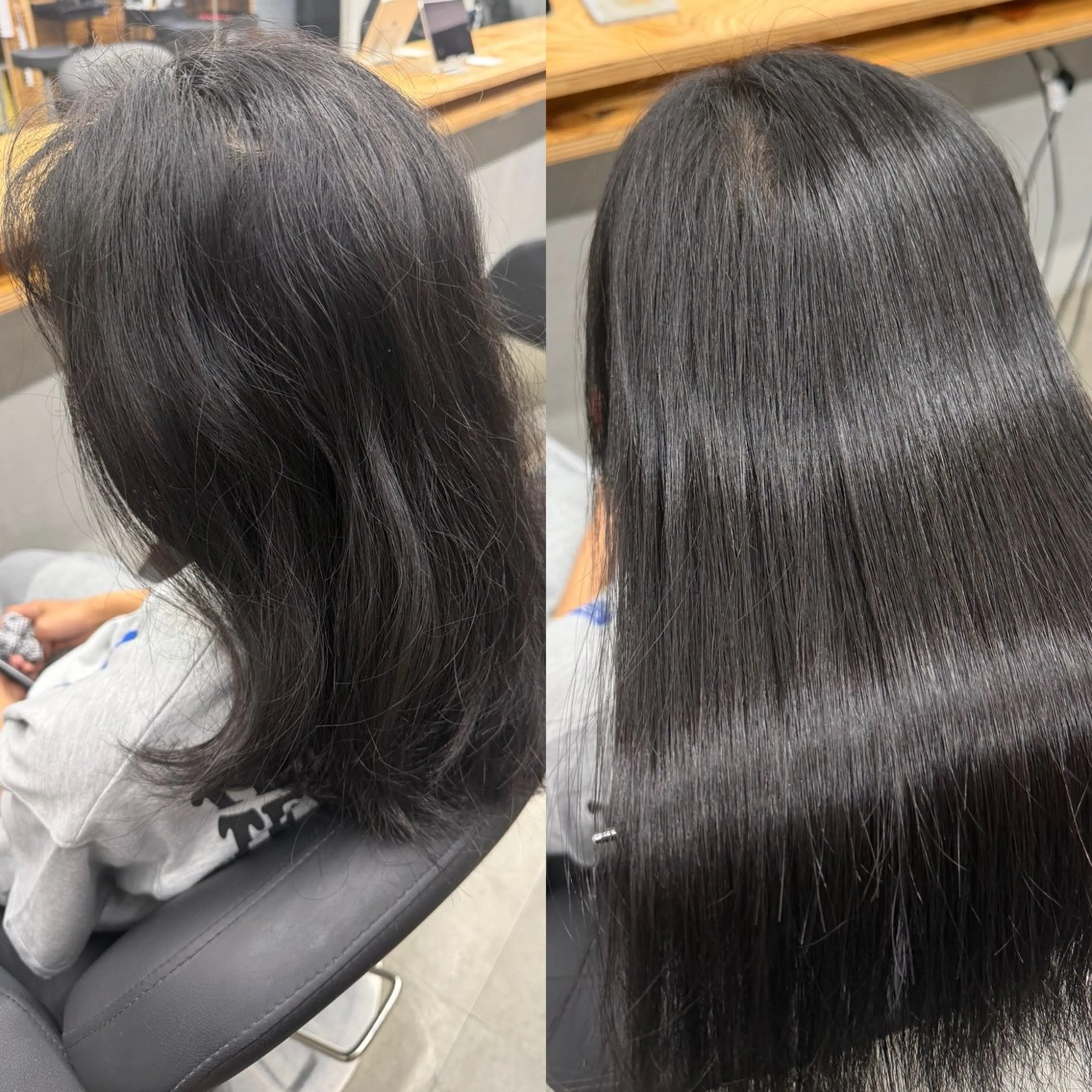ミディアム 縮毛矯正 トリートメント 亀田 泰生のヘアスタイル