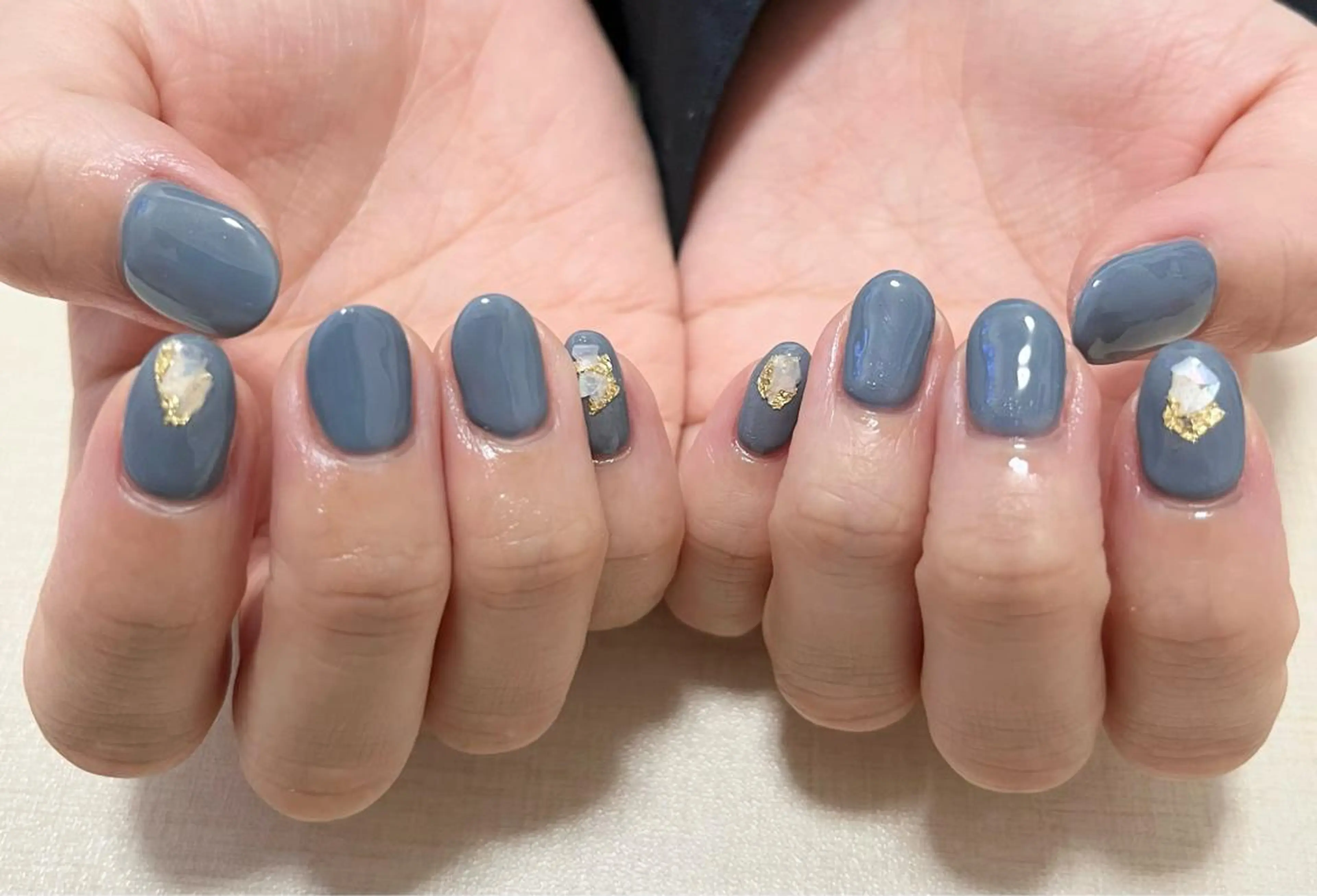 ネイル シンプルネイル ハンドネイル わたなべ さやかのネイルデザイン