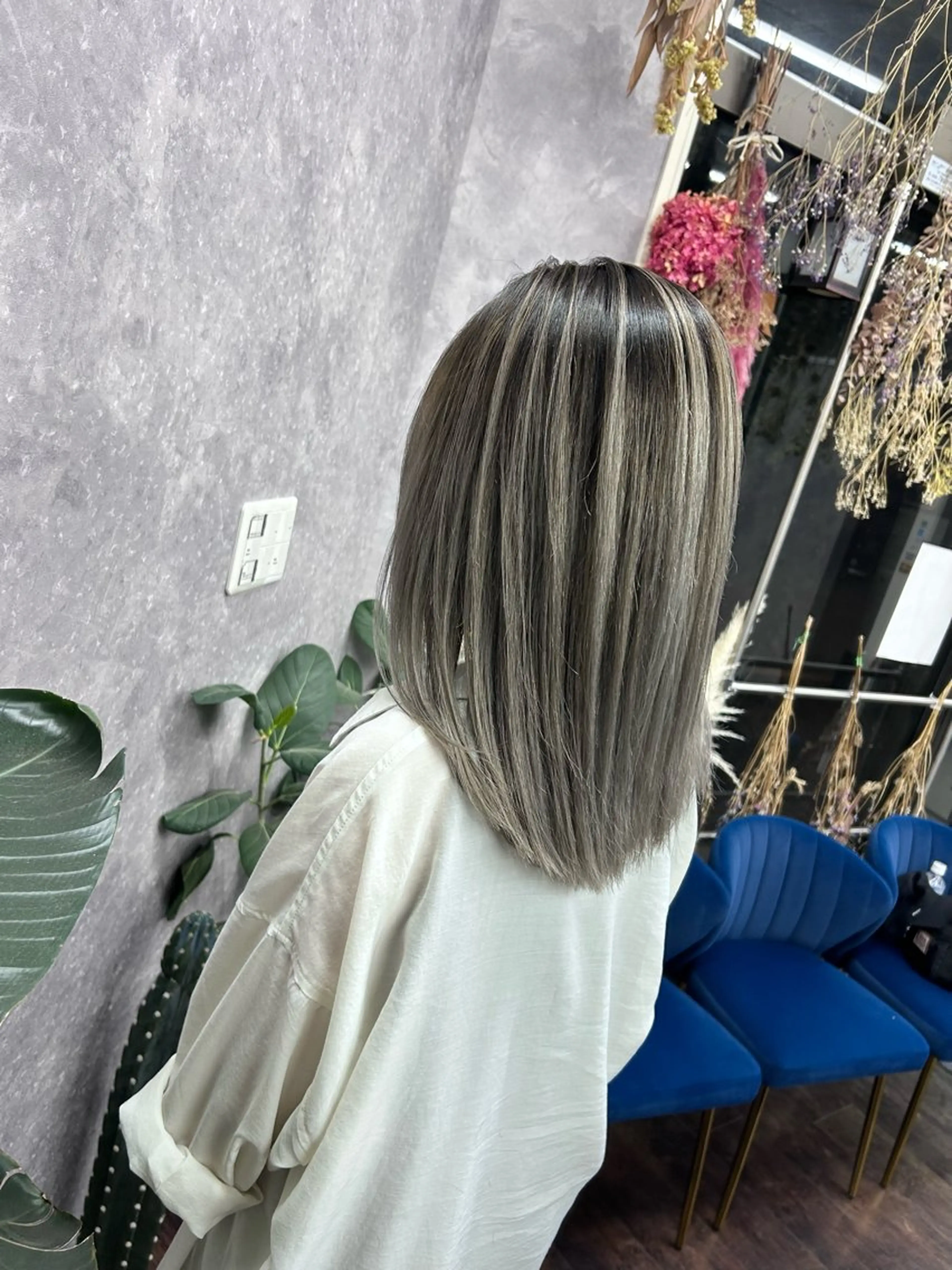 セミロング カット ヘアカラー AN'TIA小作代表 ⭐︎kazuma⭐︎のヘアスタイル