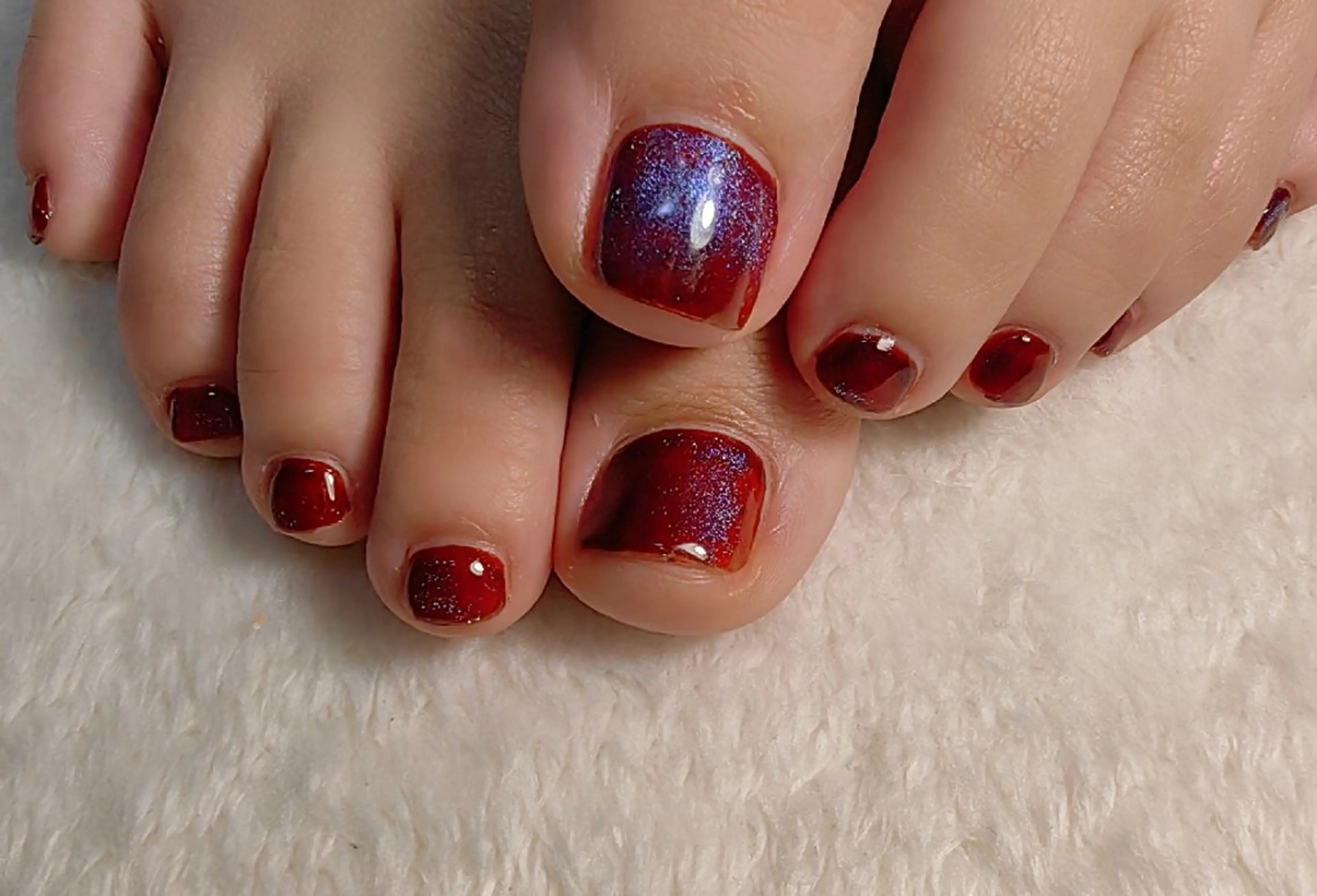 ネイル マグネットネイル フットネイル reve あやののネイルデザイン