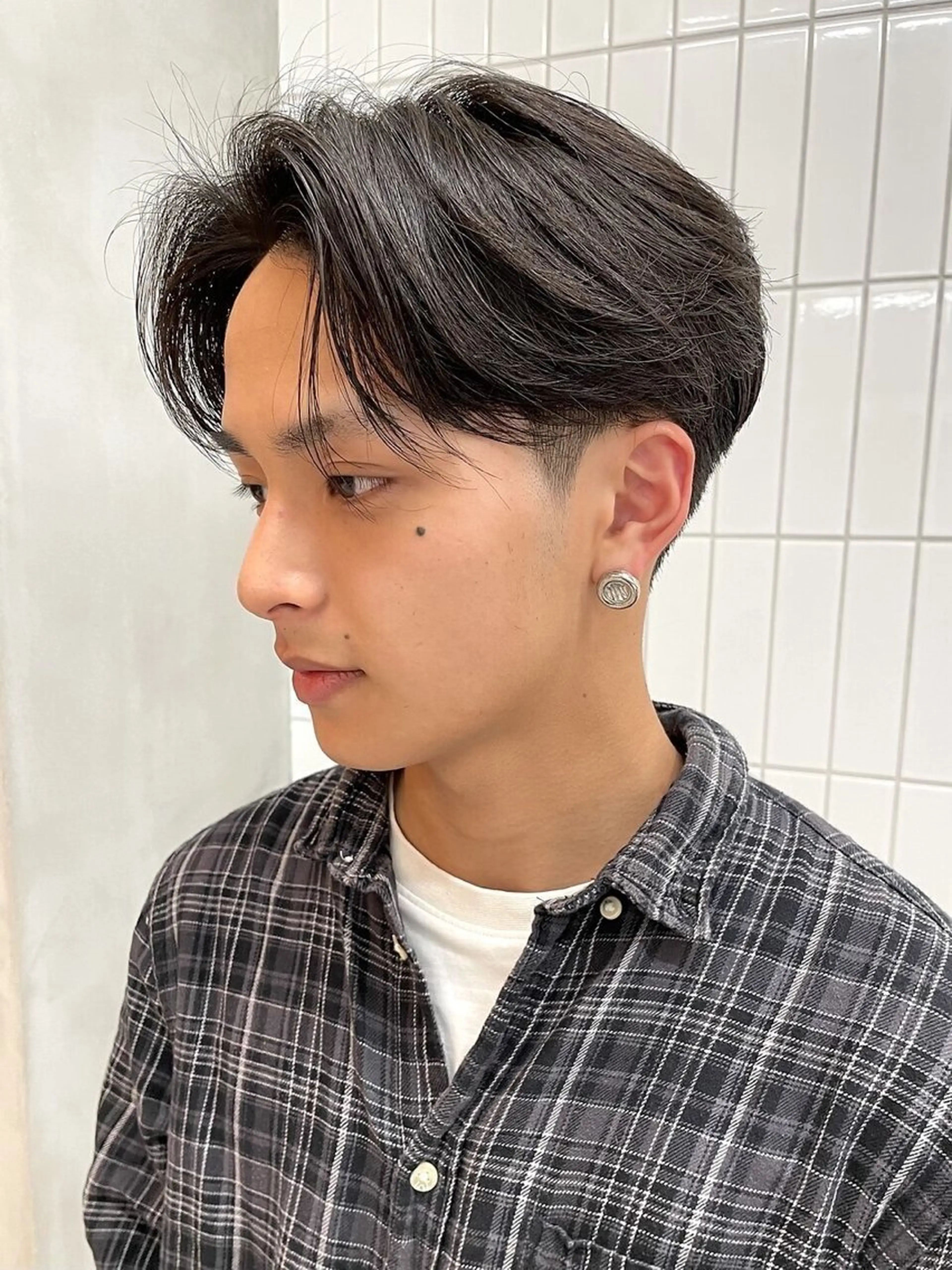 ショート メンズ ブリーチ　ハイトーン 特化🌈フジタハルキのヘアスタイル