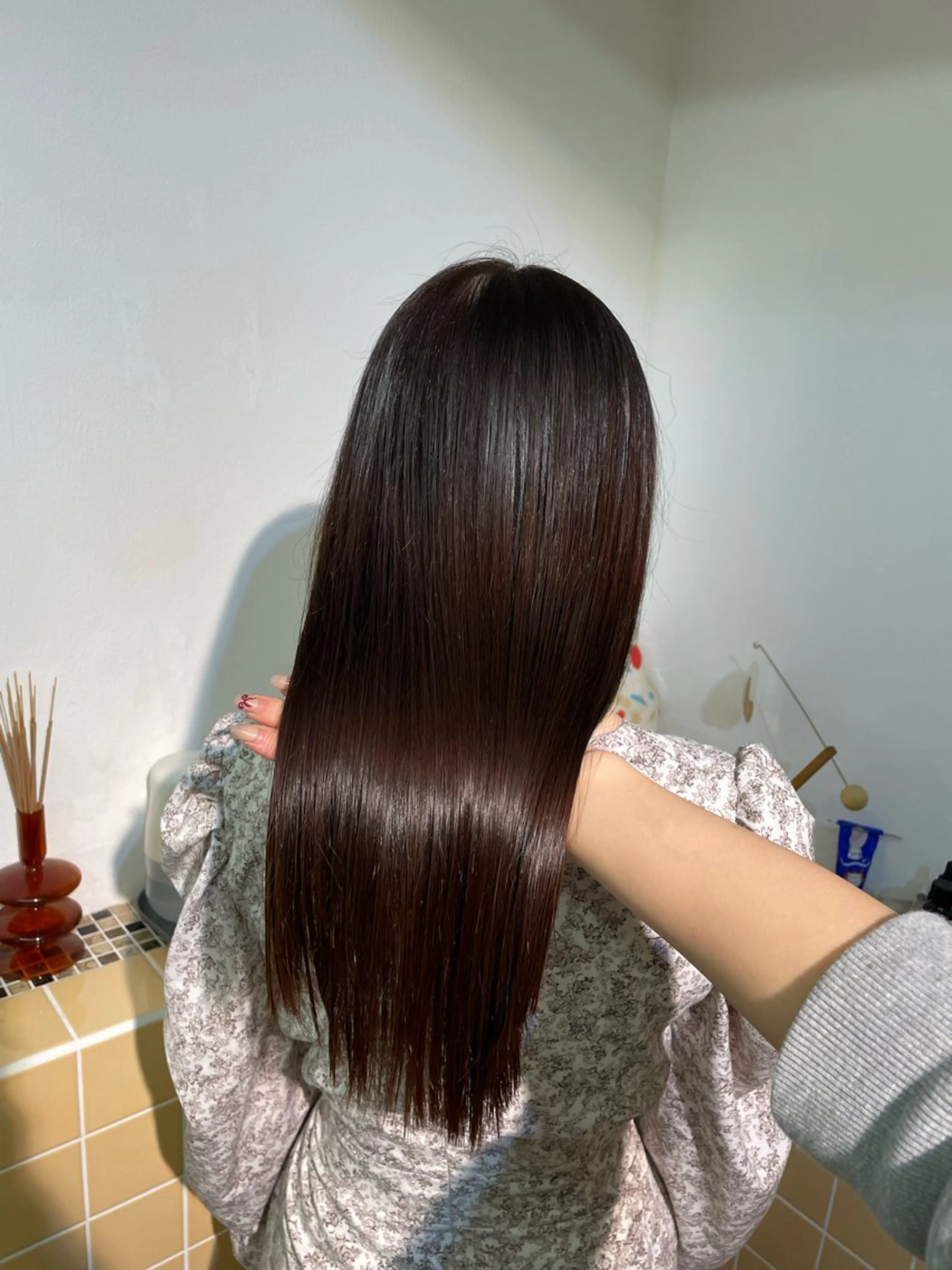 ロング カラー ヘアカラー トリートメント sakura🌸 レイヤー/韓国ヘアのヘアスタイル