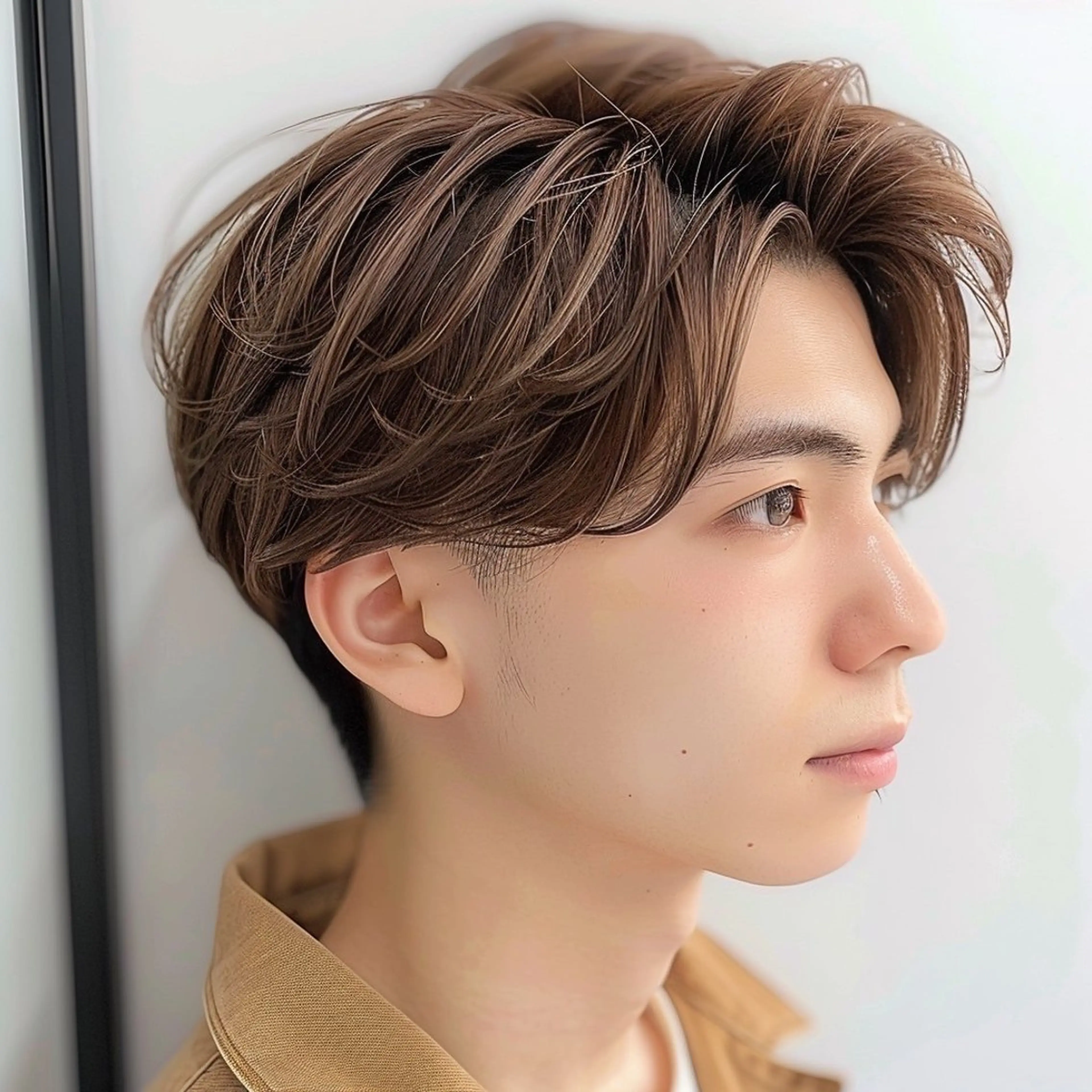 カラー 束感まつぱ🥑🤍 NATUKI🤍のヘアスタイル