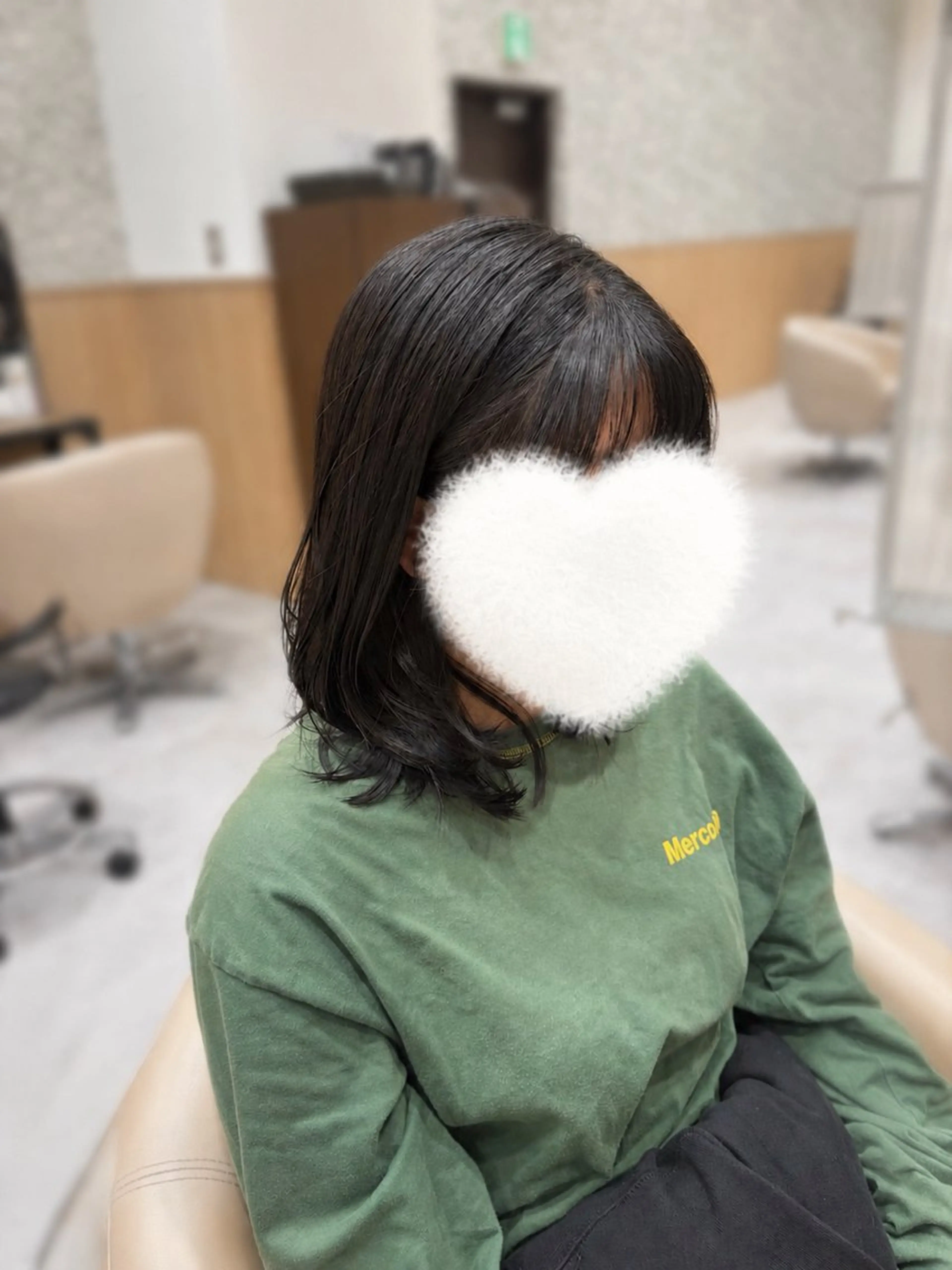 セミロング カットモデル募集中！ mihane🫧のヘアスタイル