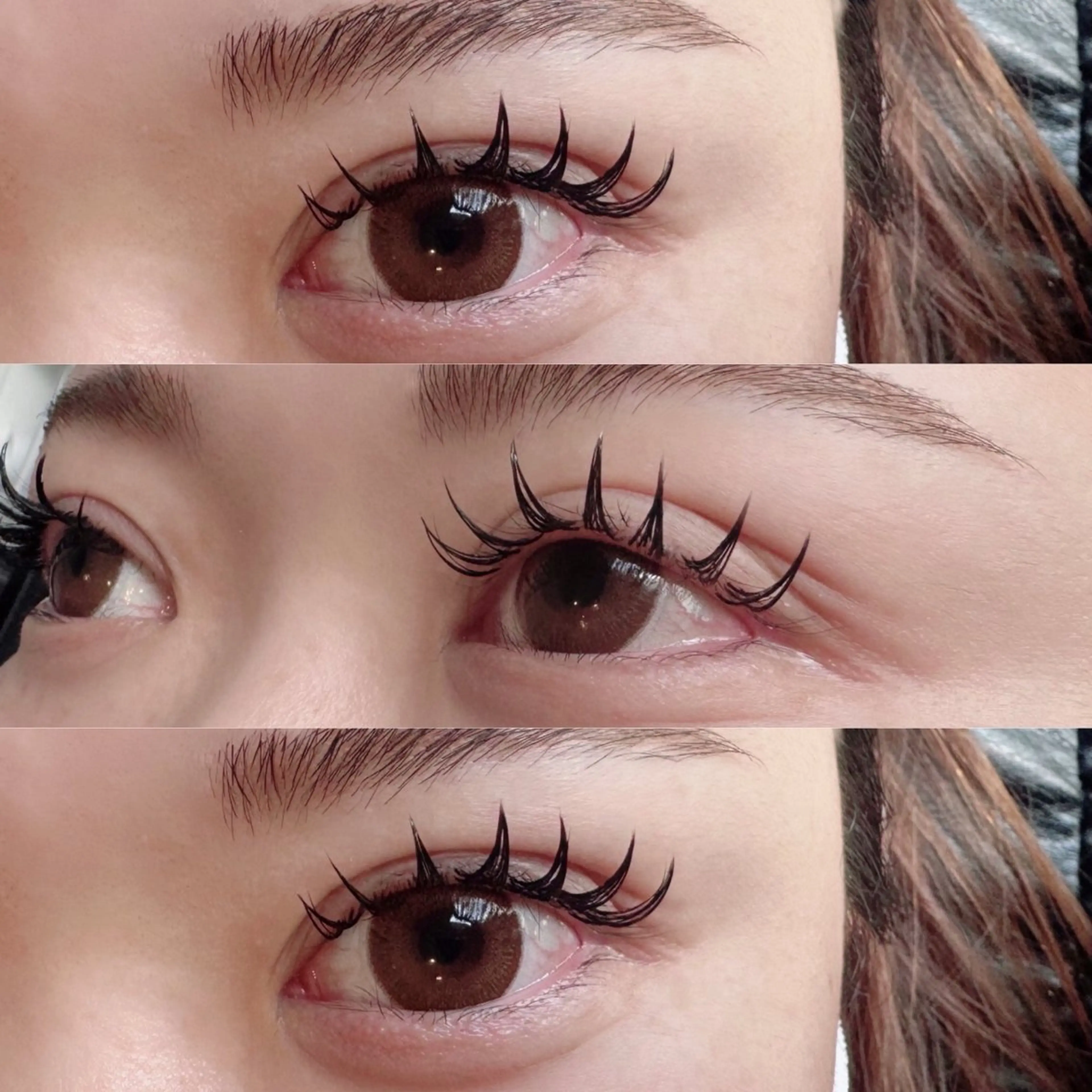 マツエク・マツパ 目尻長め マツエク eyelist NAKAMURAのマツエク・マツパデザイン