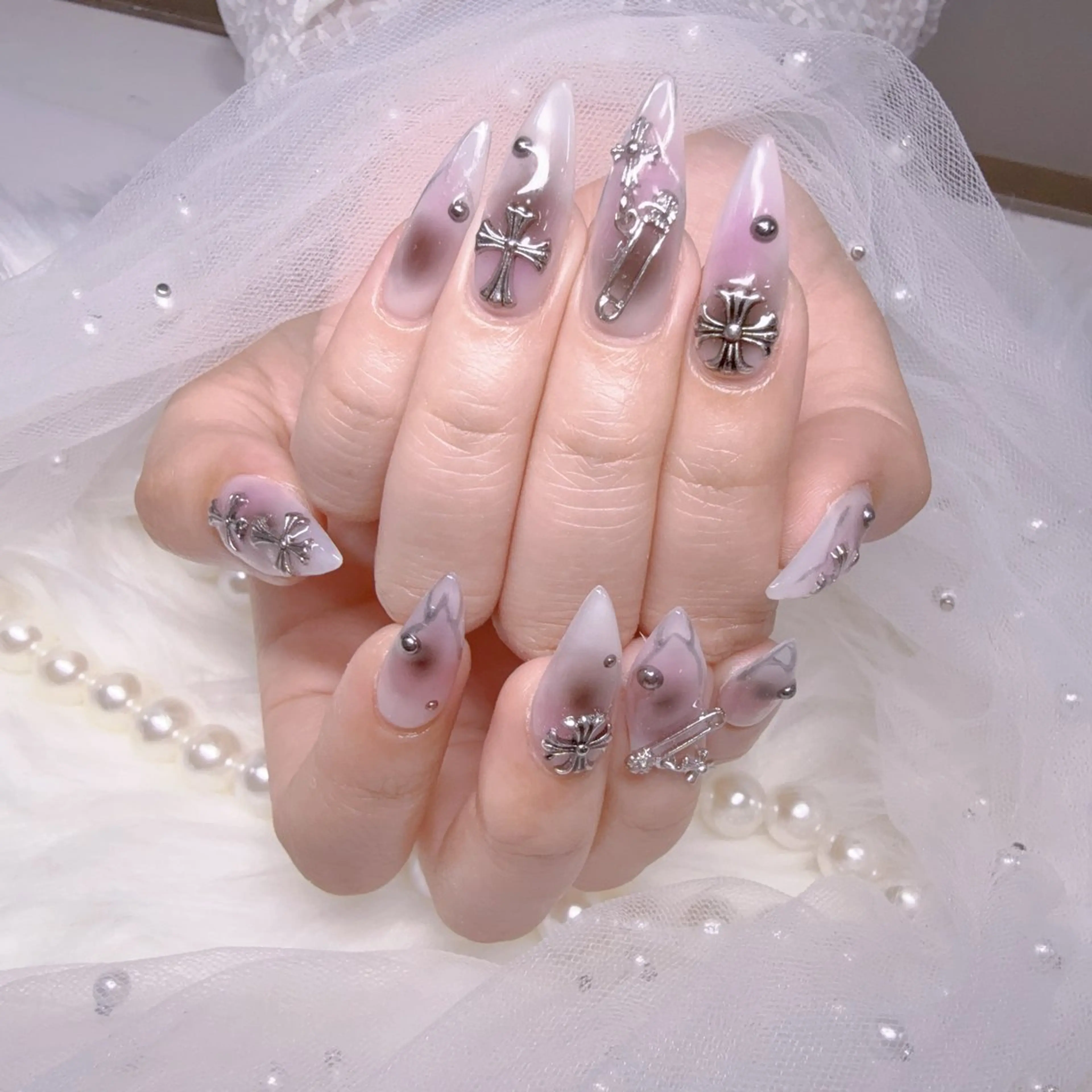 ネイル ハンドネイル 長さだし専門Minami所属・MN Nail salonのネイルデザイン